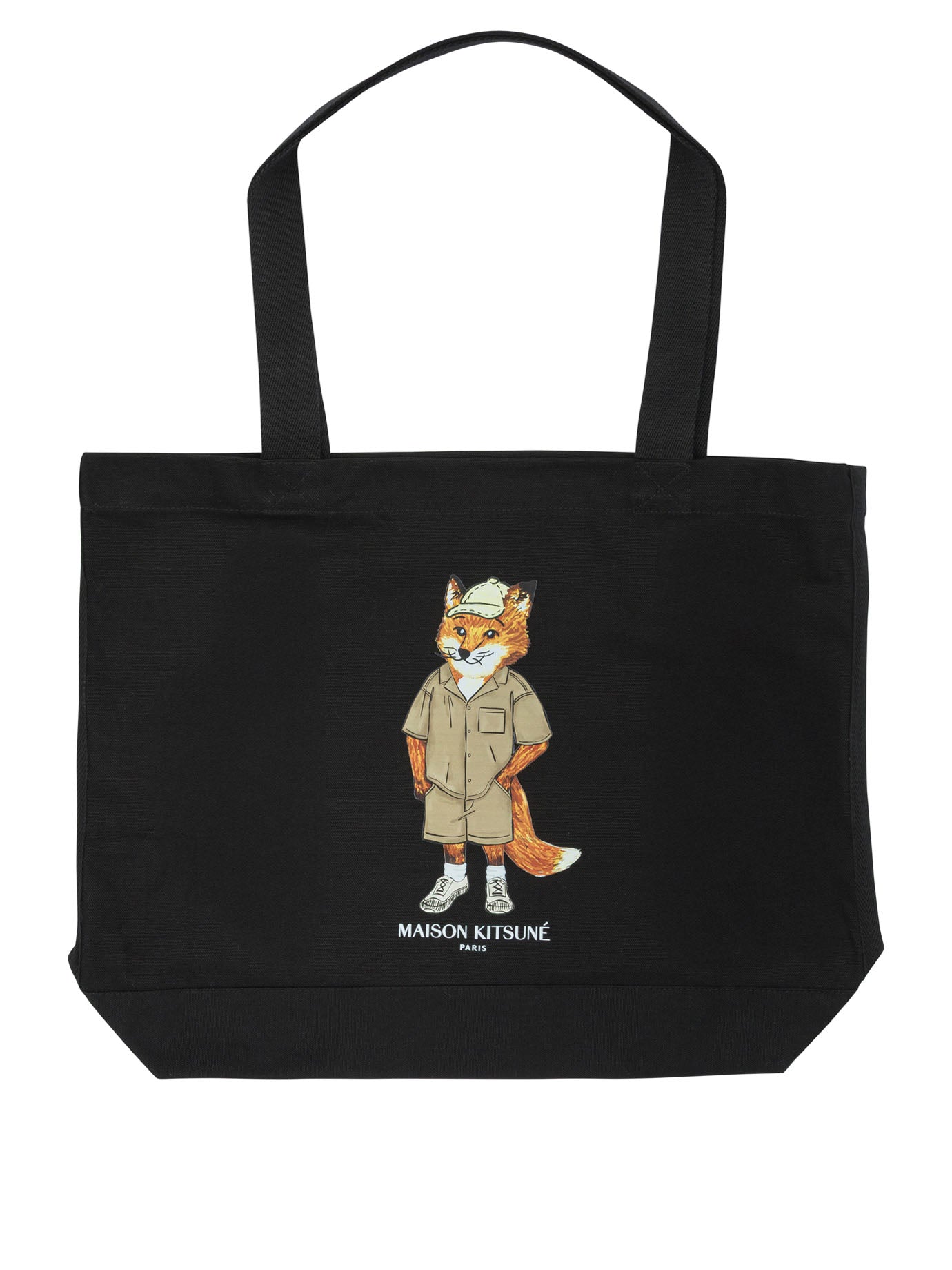 Maison Kitsuné Dressed Fox Large Shoulder Bag