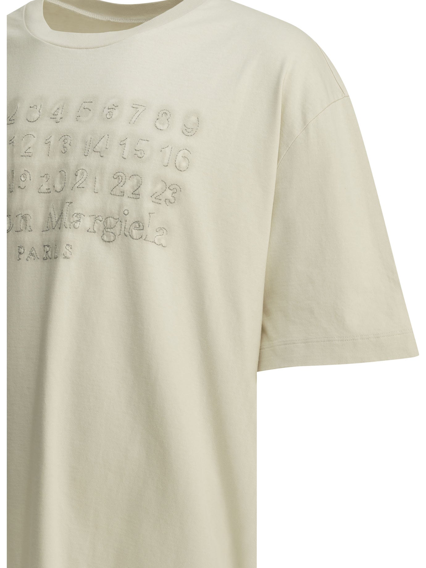 Maison Margiela Crew-Neck T-Shirt With Logo