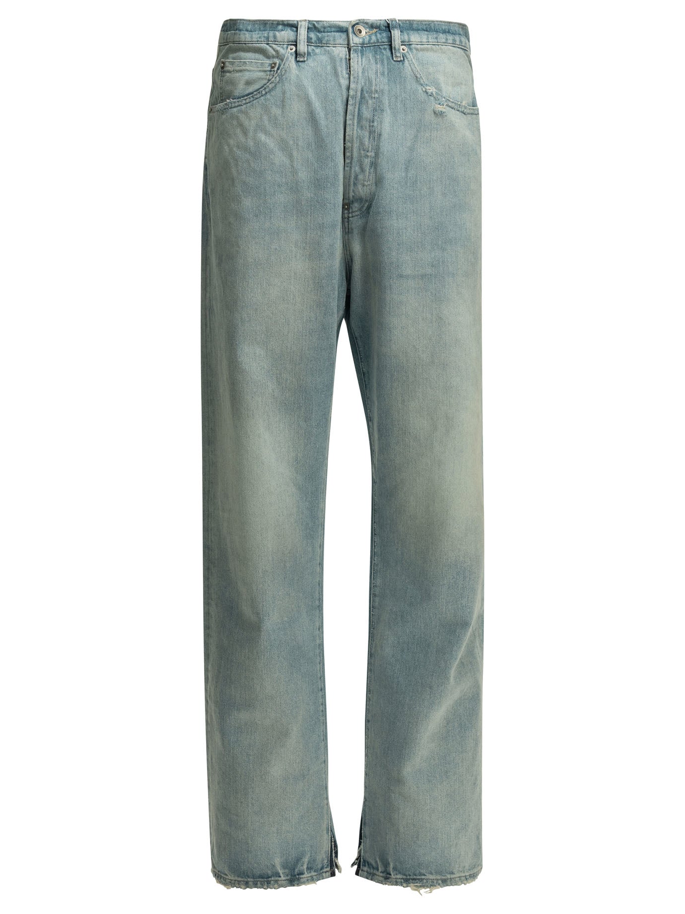 Maison Margiela Straight-Leg Jeans With Buckle