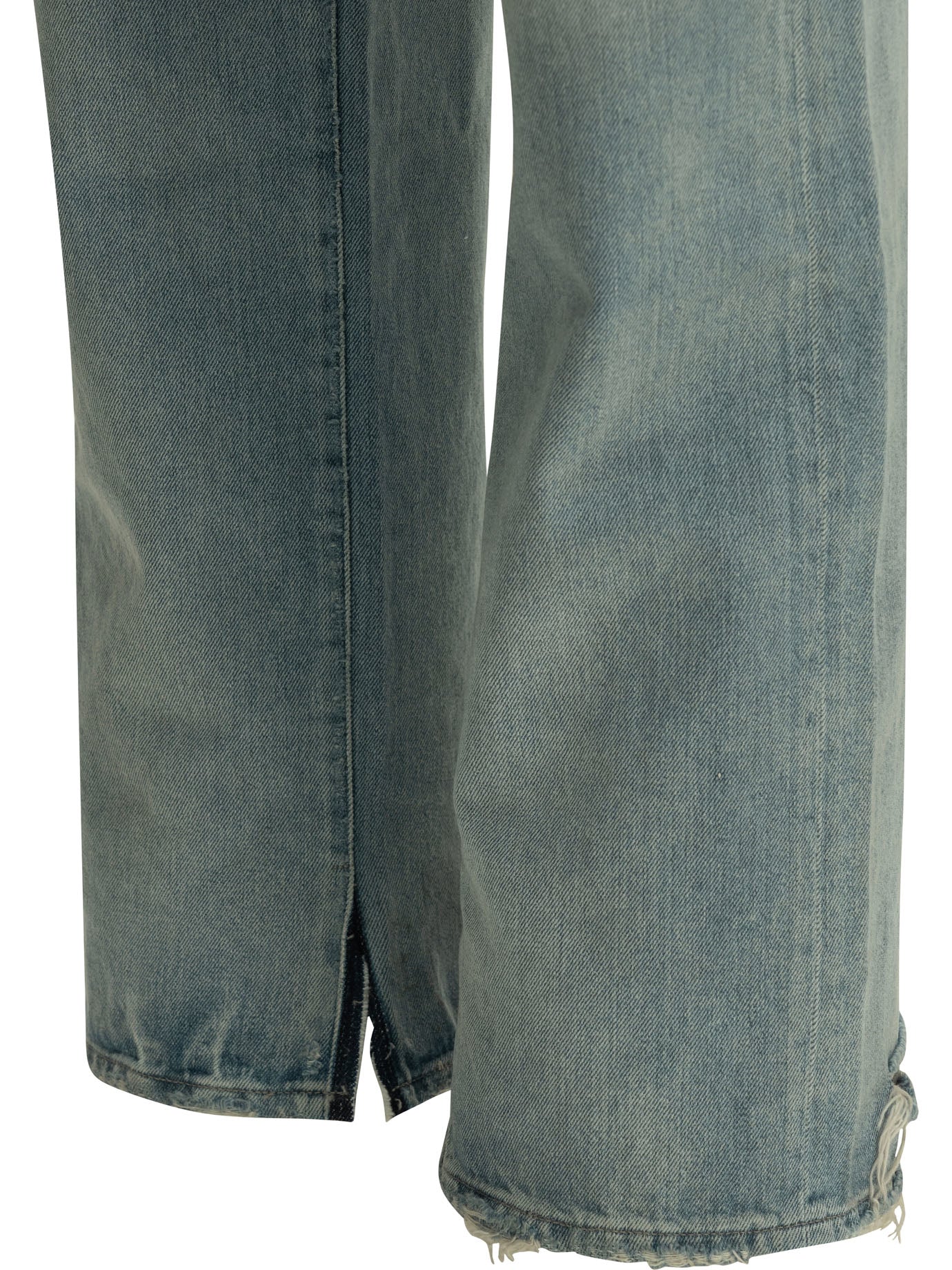 Maison Margiela Straight-Leg Jeans With Buckle