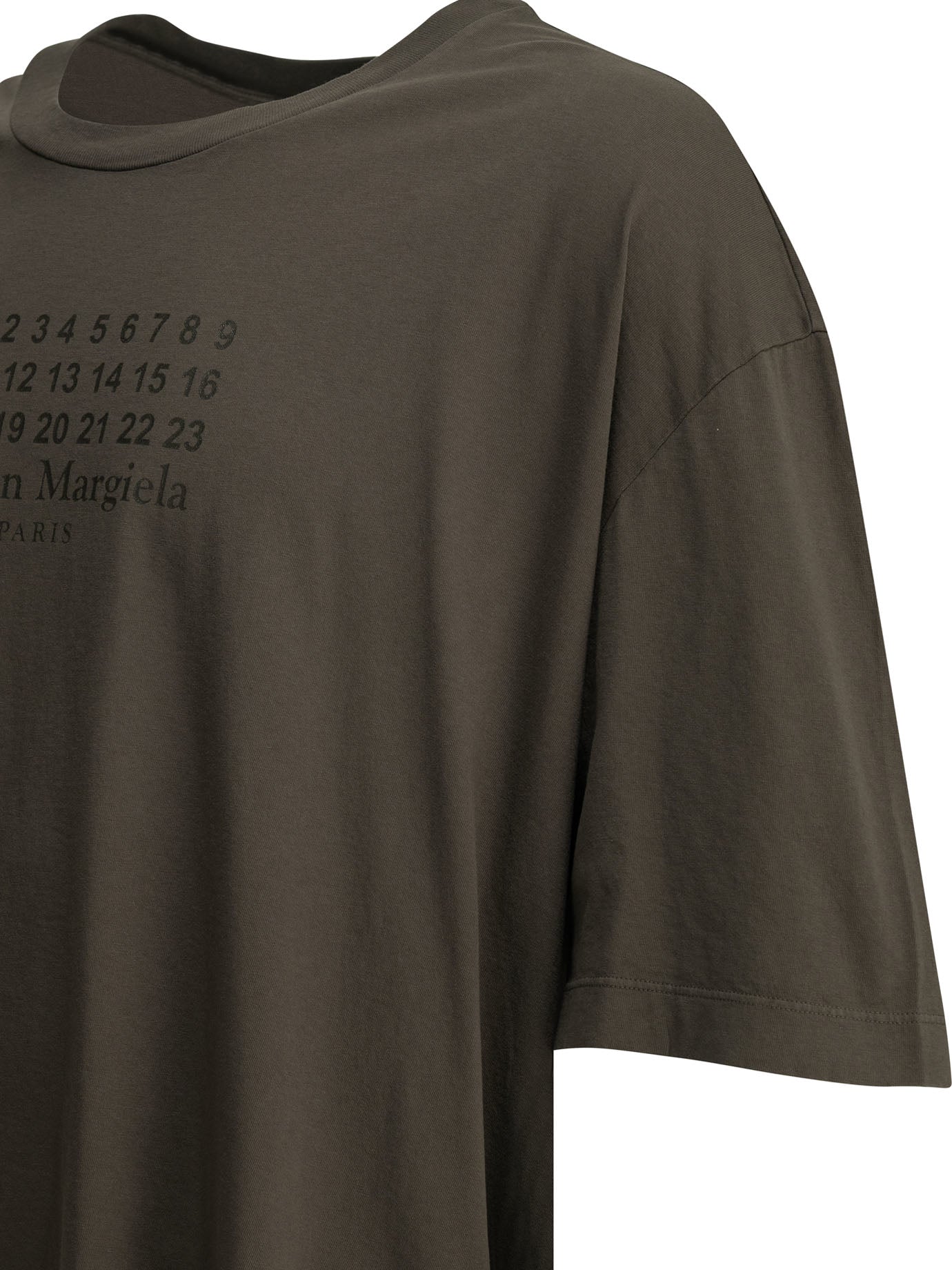 Maison Margiela Crew-Neck T-Shirt With Logo