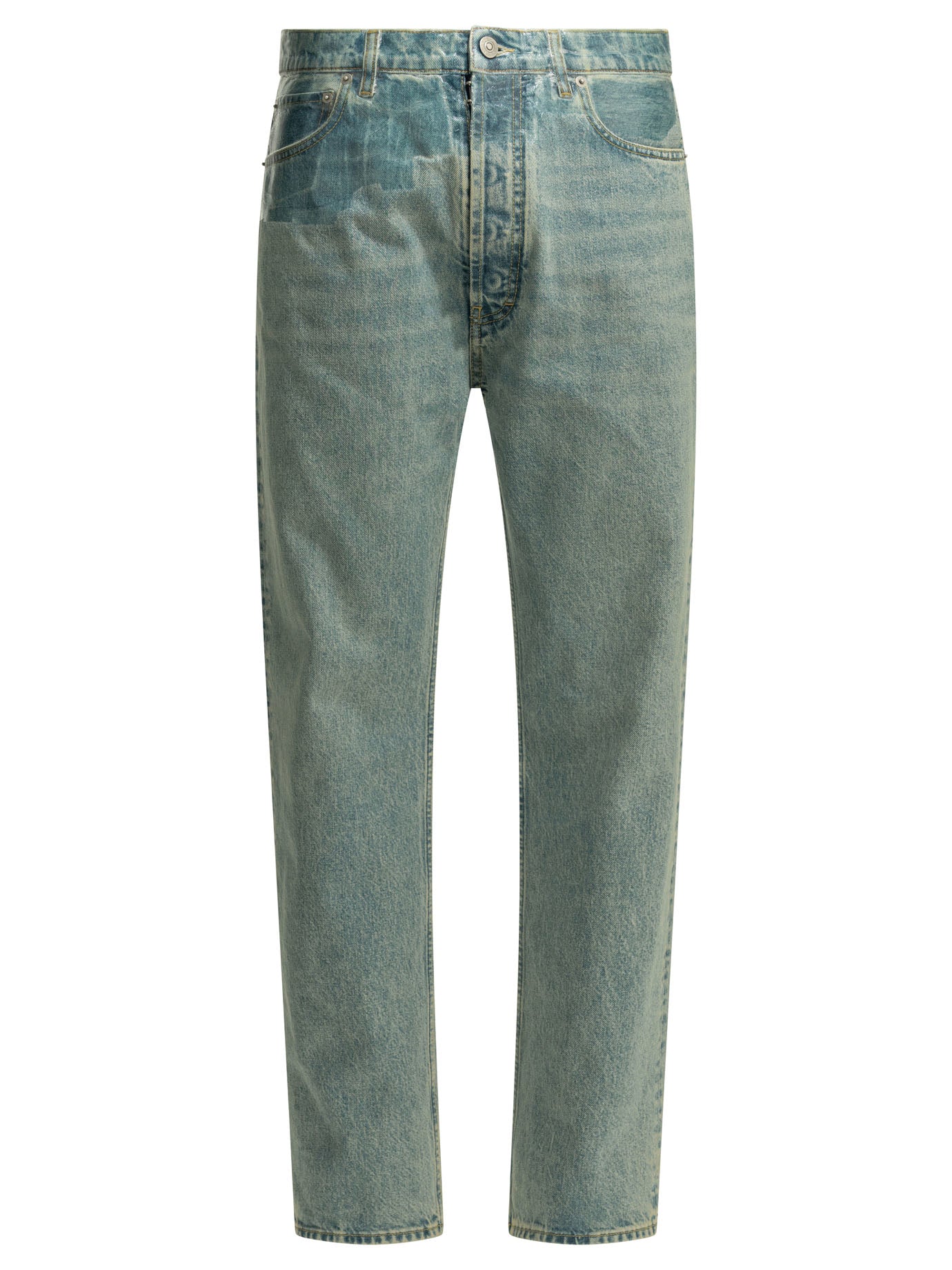 Maison Margiela Taped Straight Leg Jeans