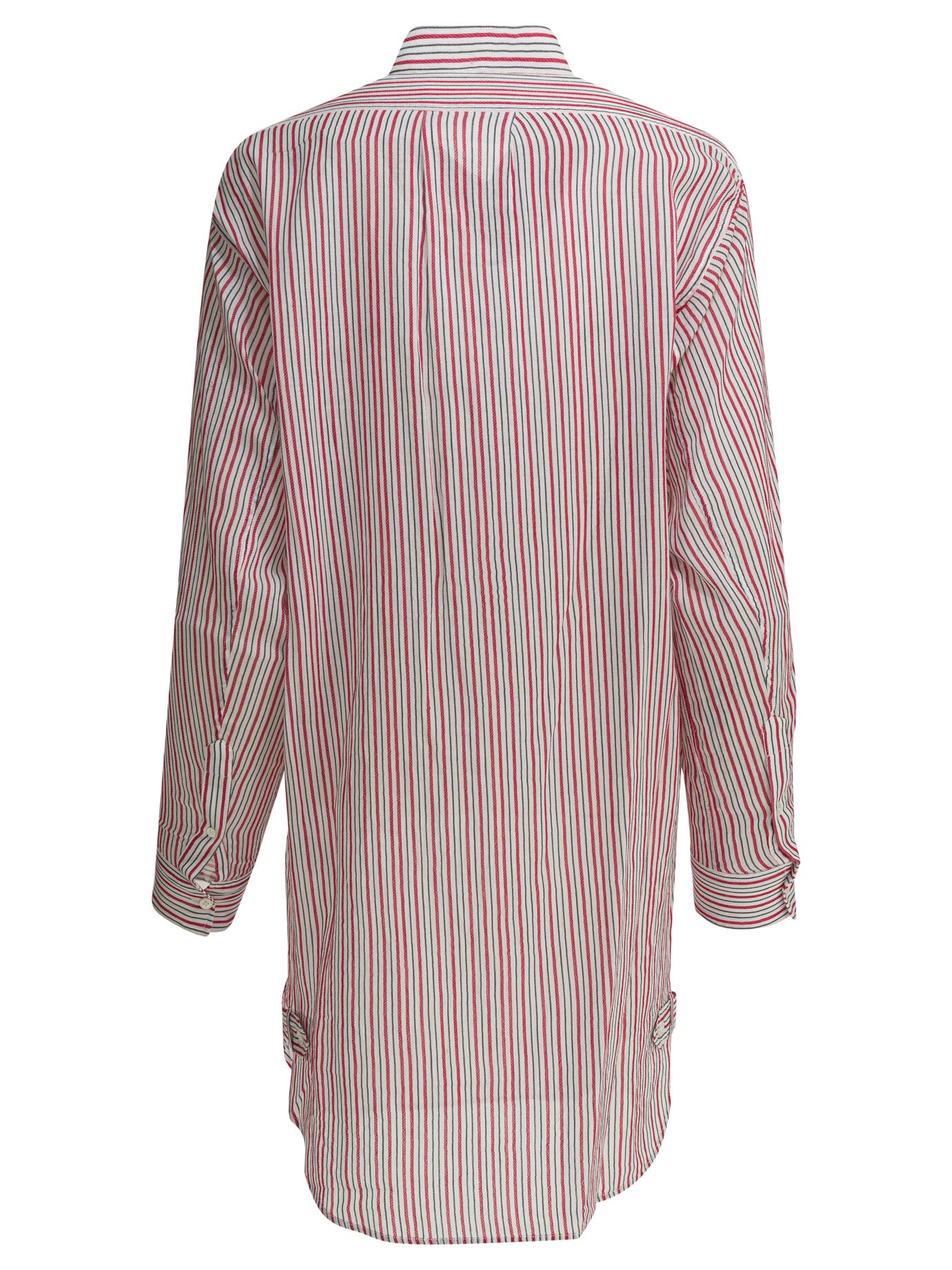 Marant Étoile Striped Chemisier Dress