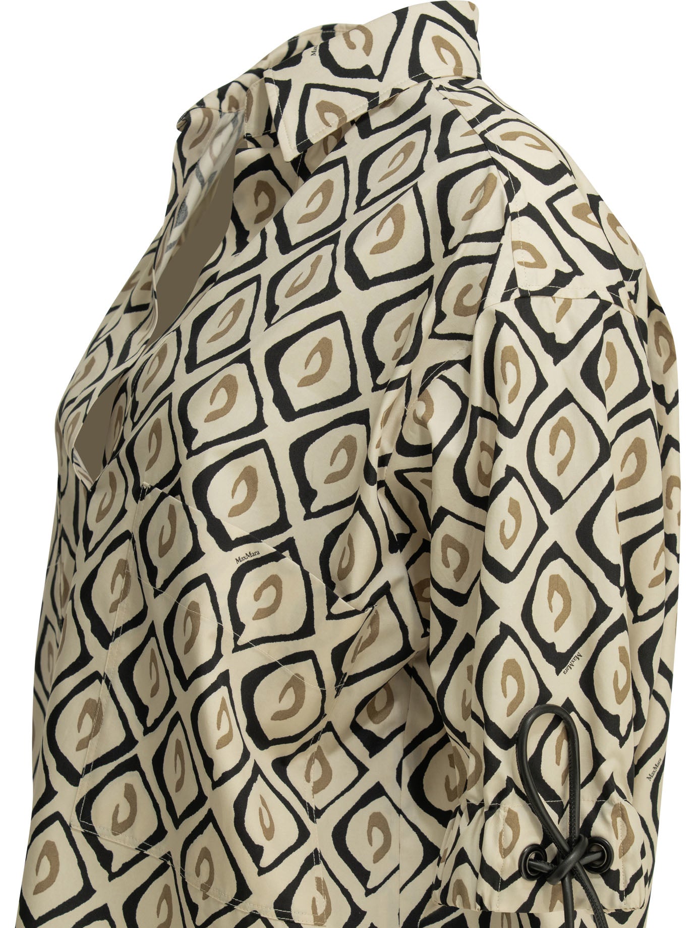 Max Mara Casual Printed Cotton Shirt