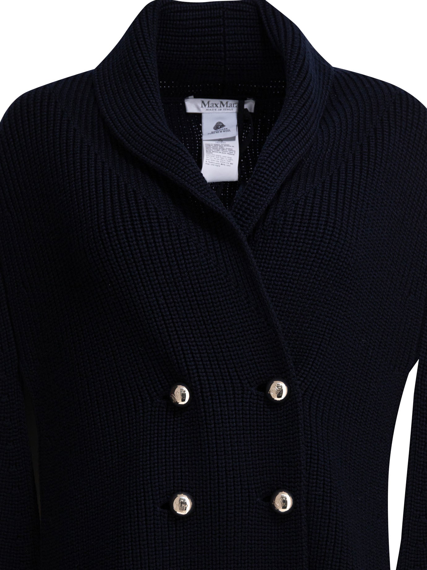 Max Mara Virgin Wool Cardigan