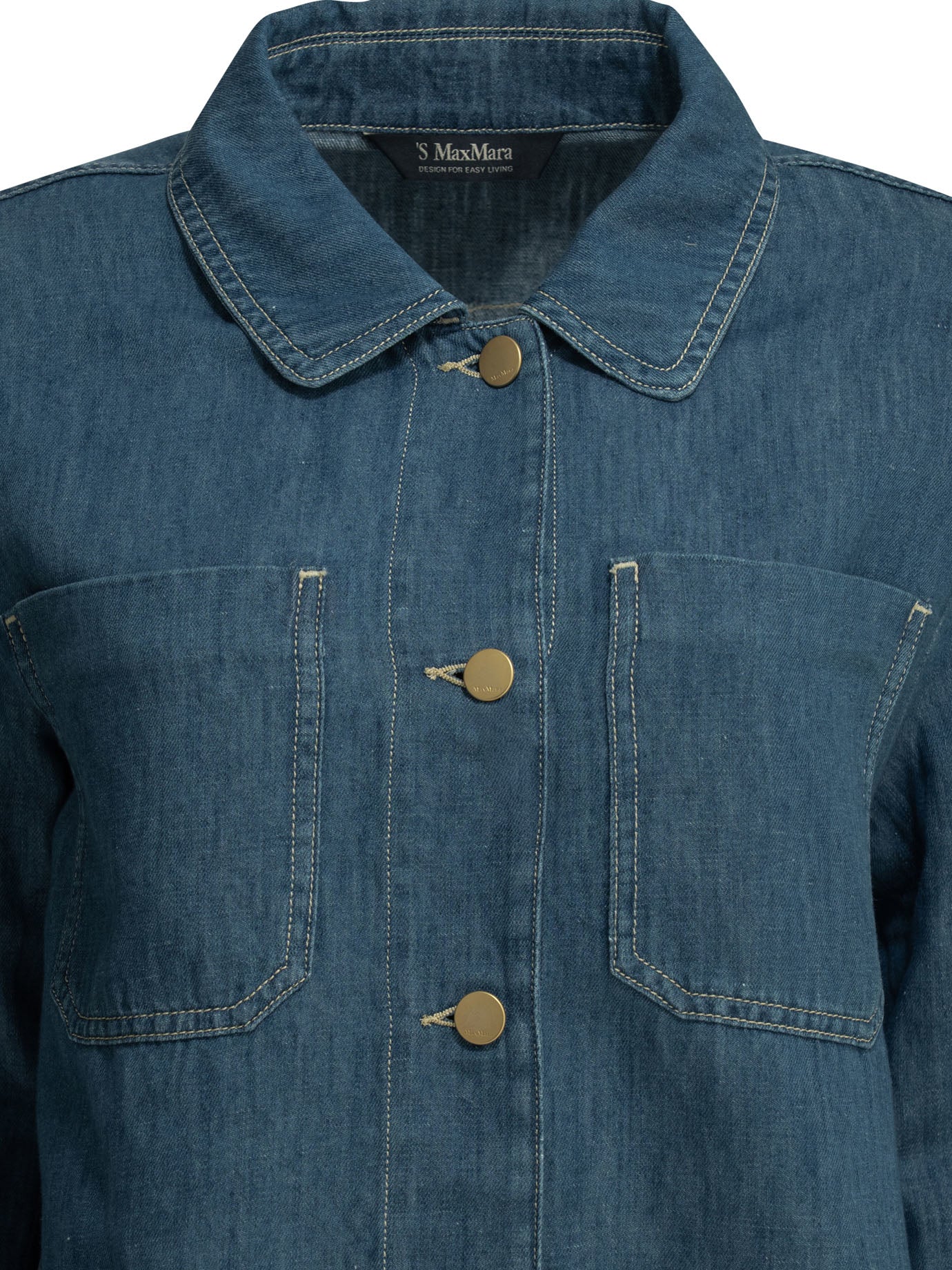 Max Mara S Casual Denim Shirt