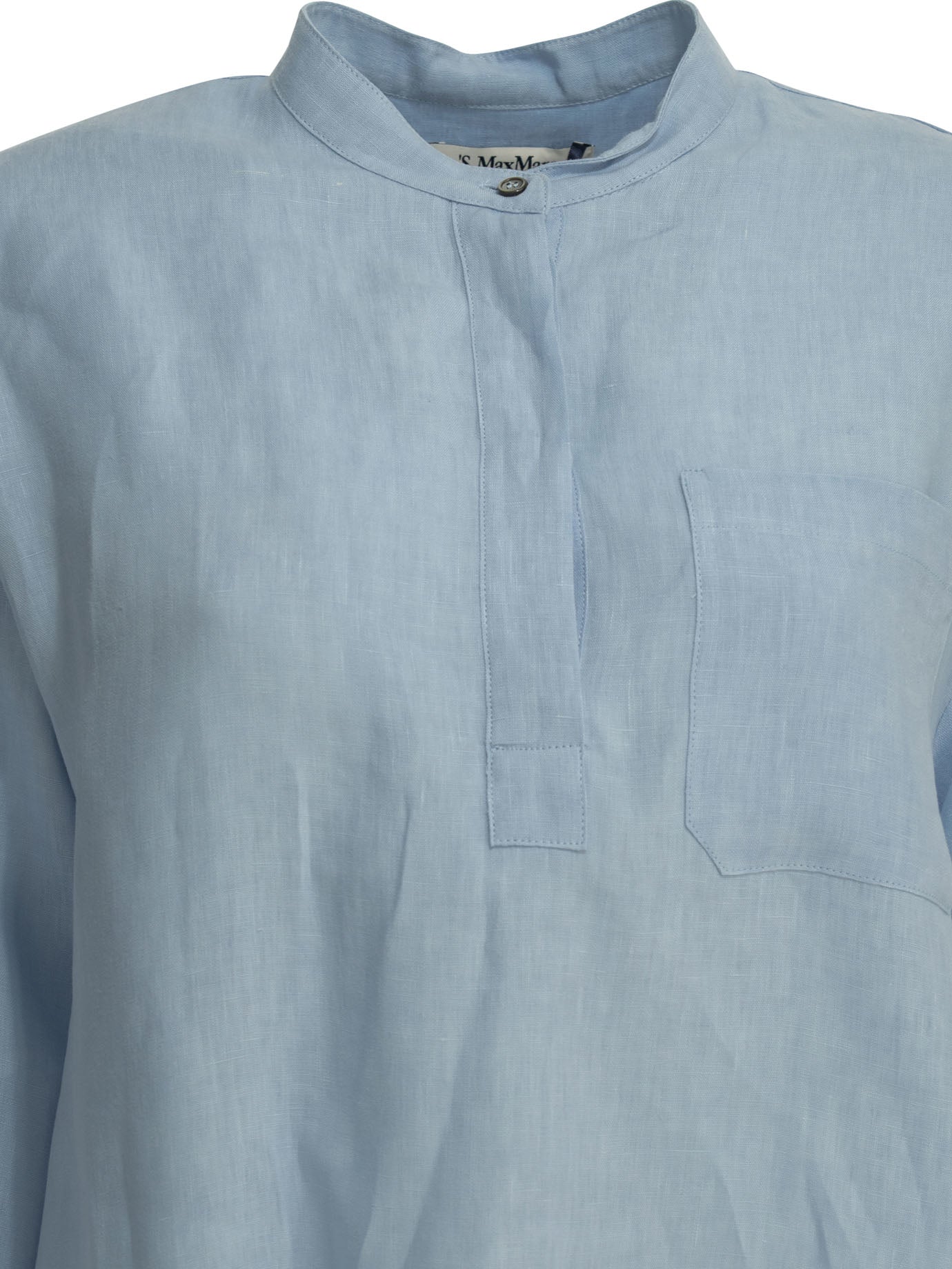 Max Mara S Casual Linen Shirt