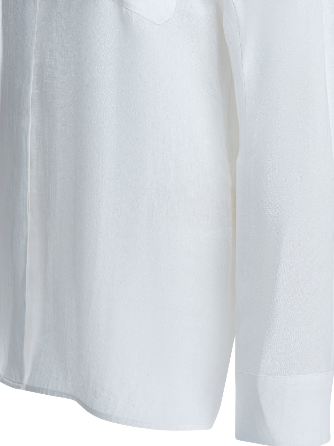Max Mara S Casual Linen Shirt