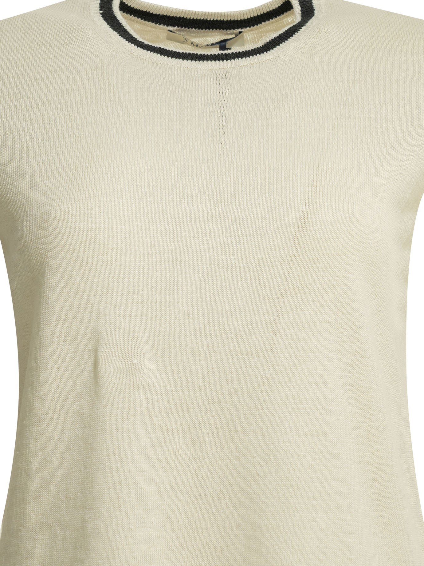 Max Mara S Linen Crew-Neck Sweater