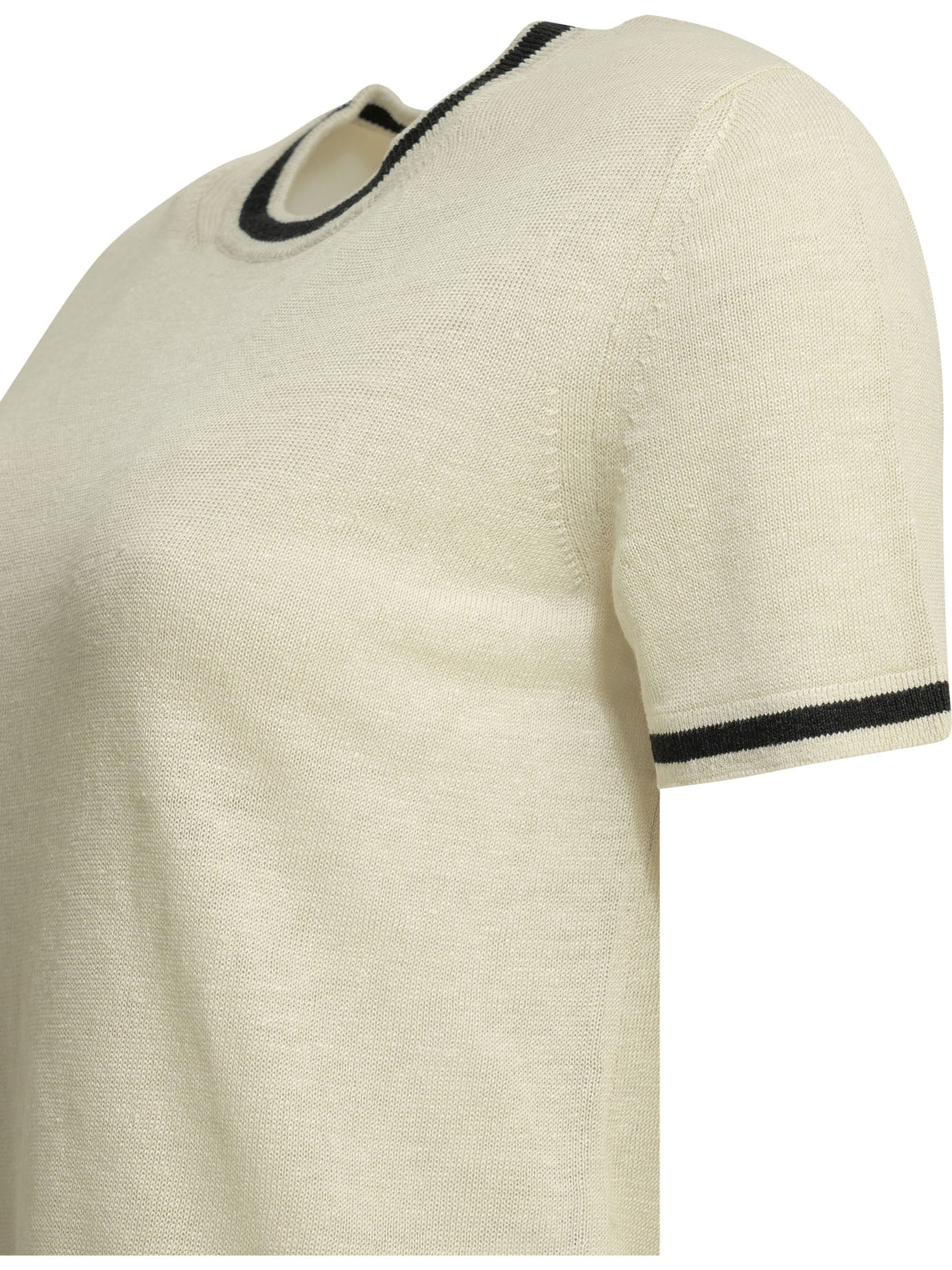 Max Mara S Linen Crew-Neck Sweater