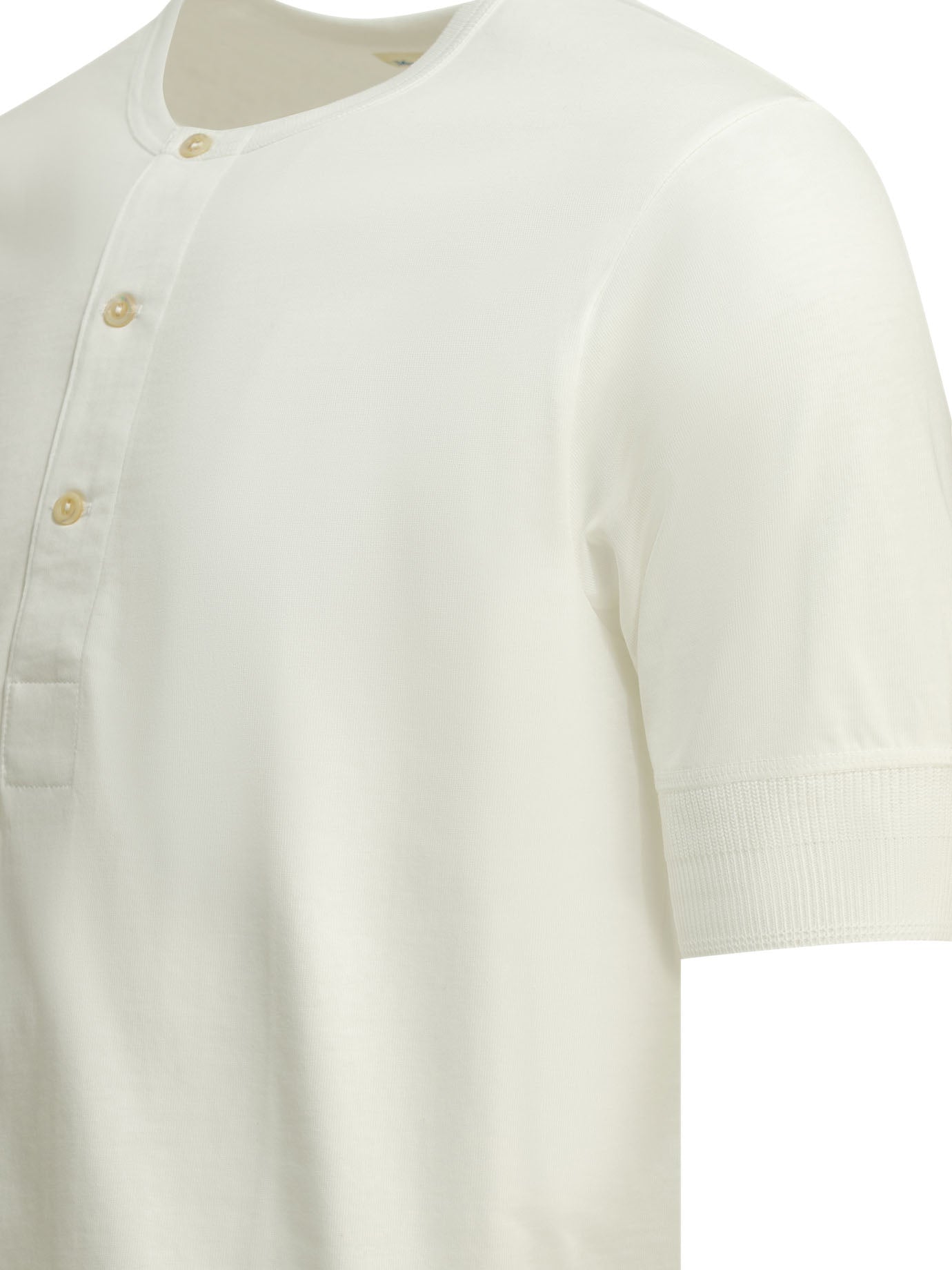 Merz b. Schwanen 103 Maco-Imit Henley T-Shirt