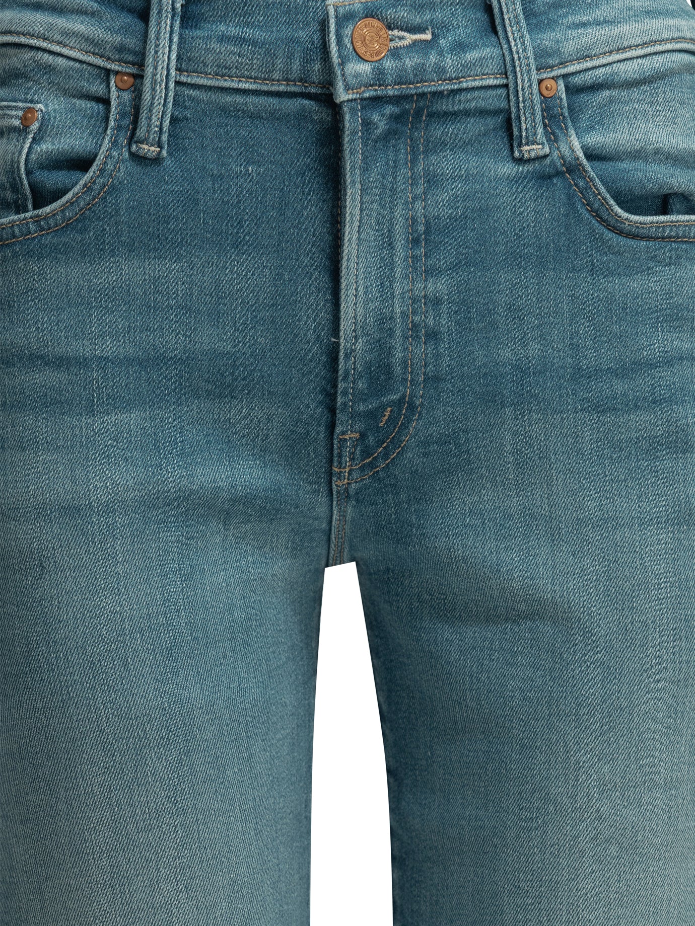 MOTHER Denim Straight-Leg Jeans