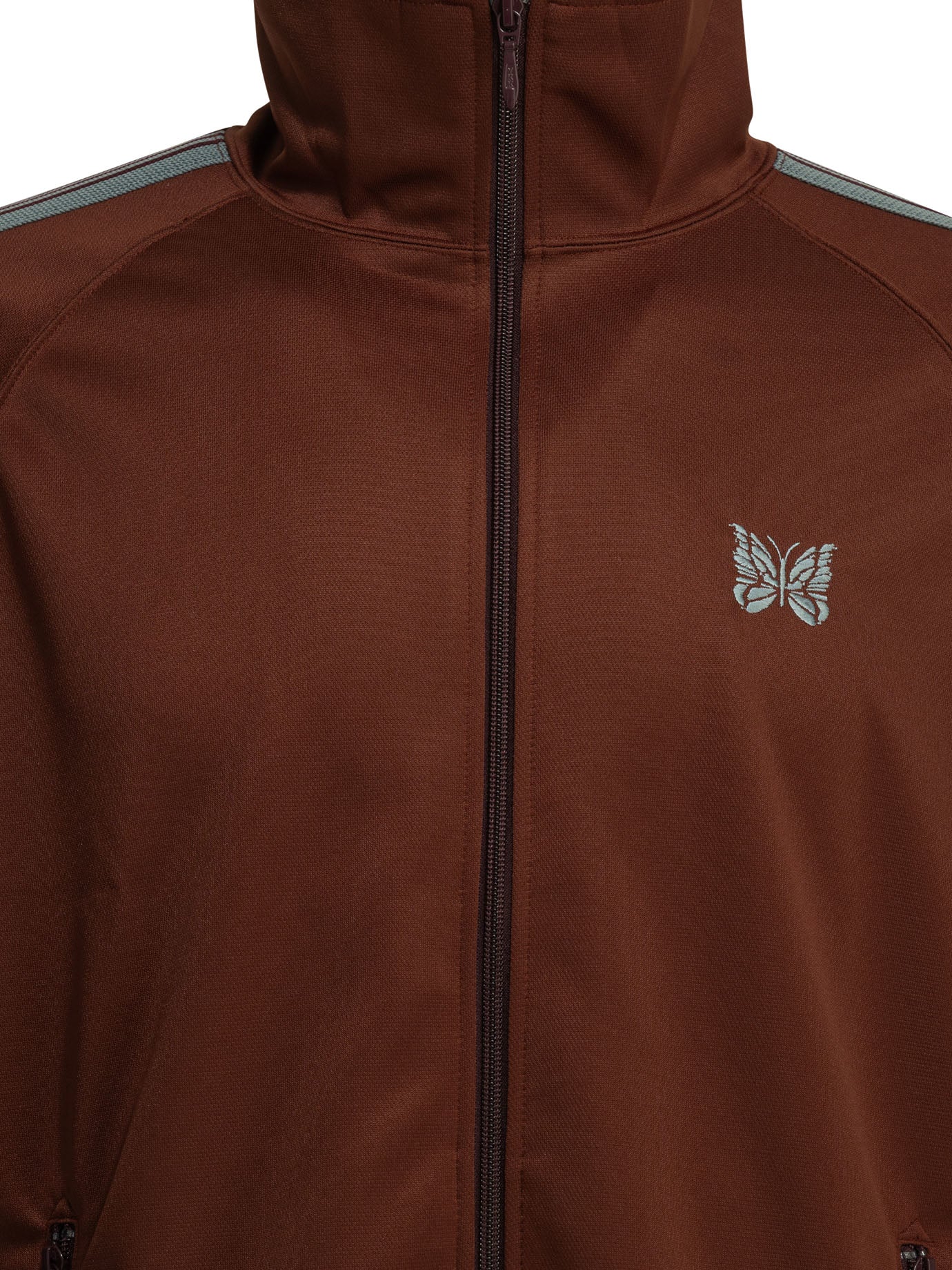 Needles Track Poly Zippered Sweatshirt