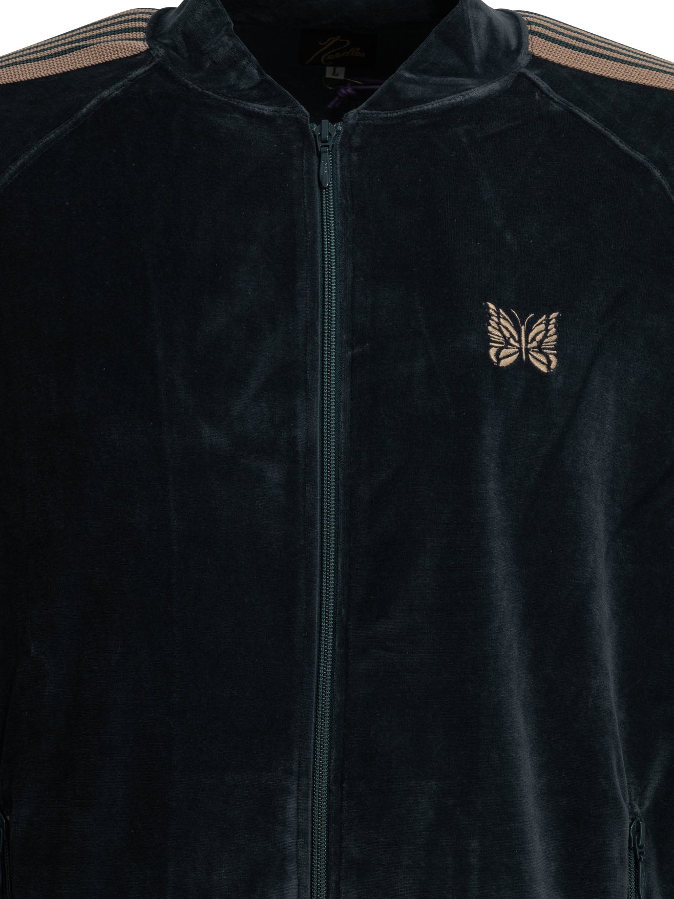Needles Track Zippered Sweatshirt
