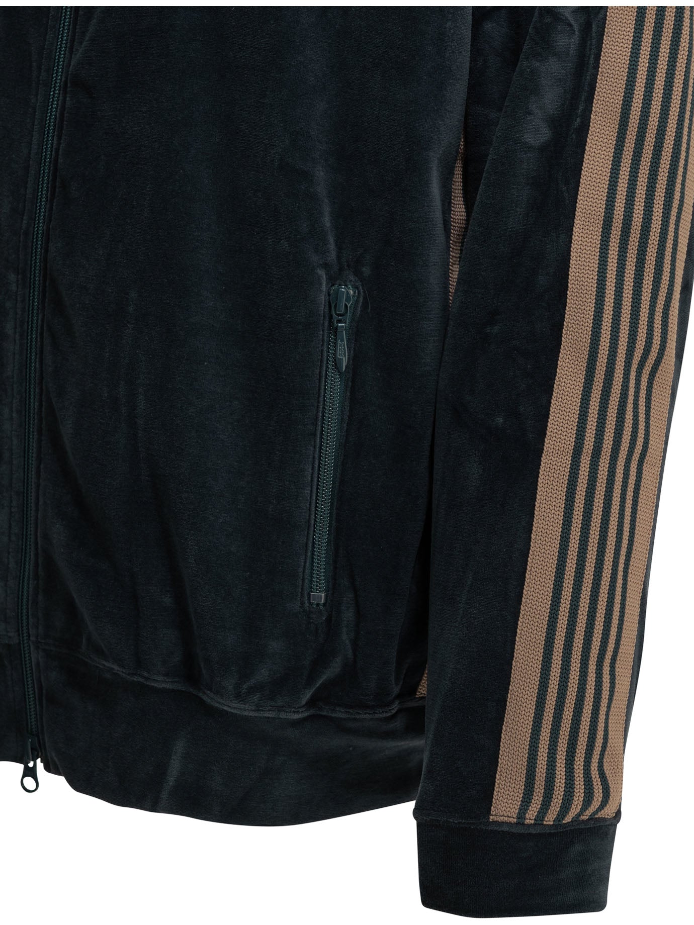 Needles Track Zippered Sweatshirt