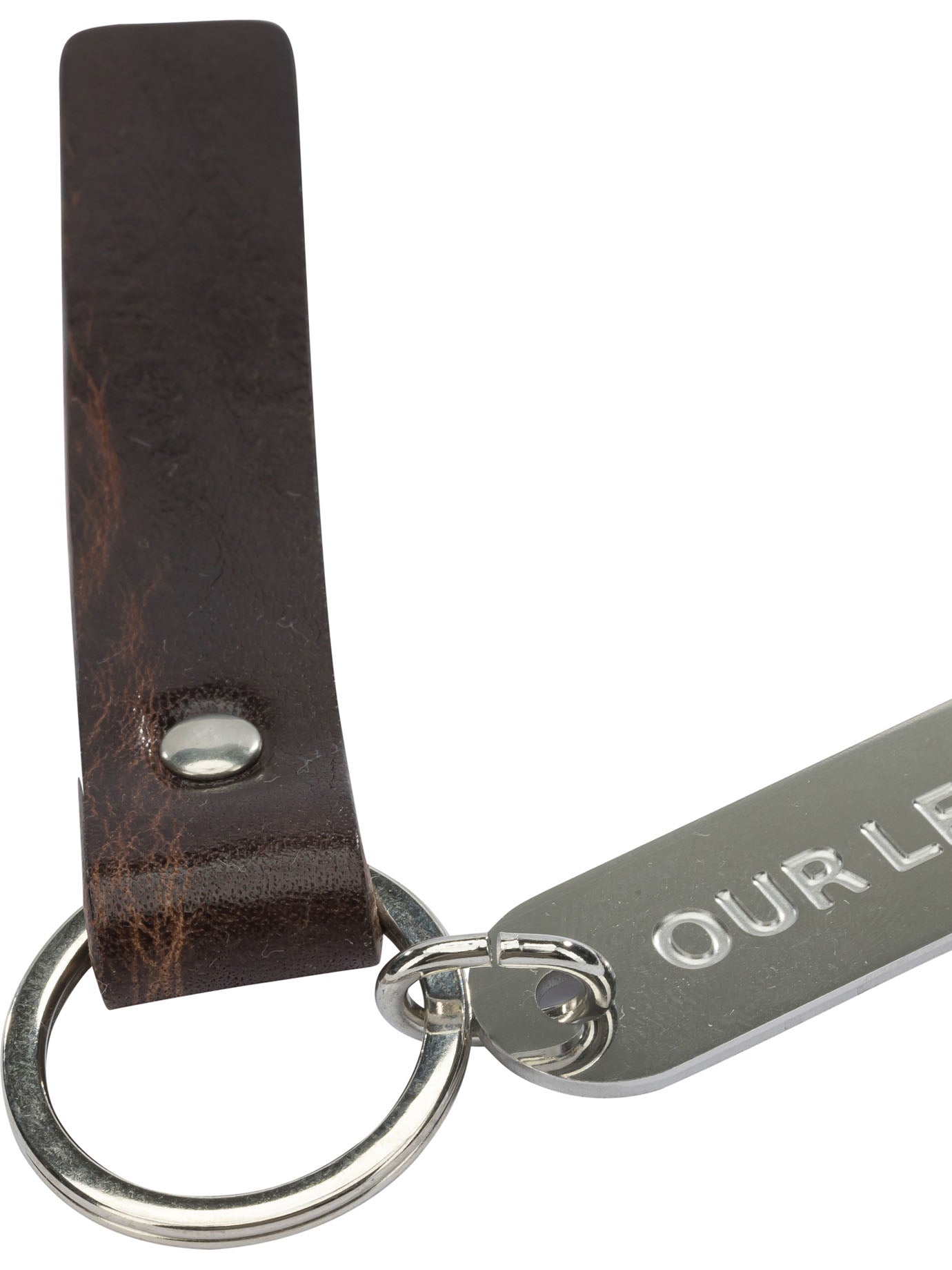 Our Legacy Leather Keychain