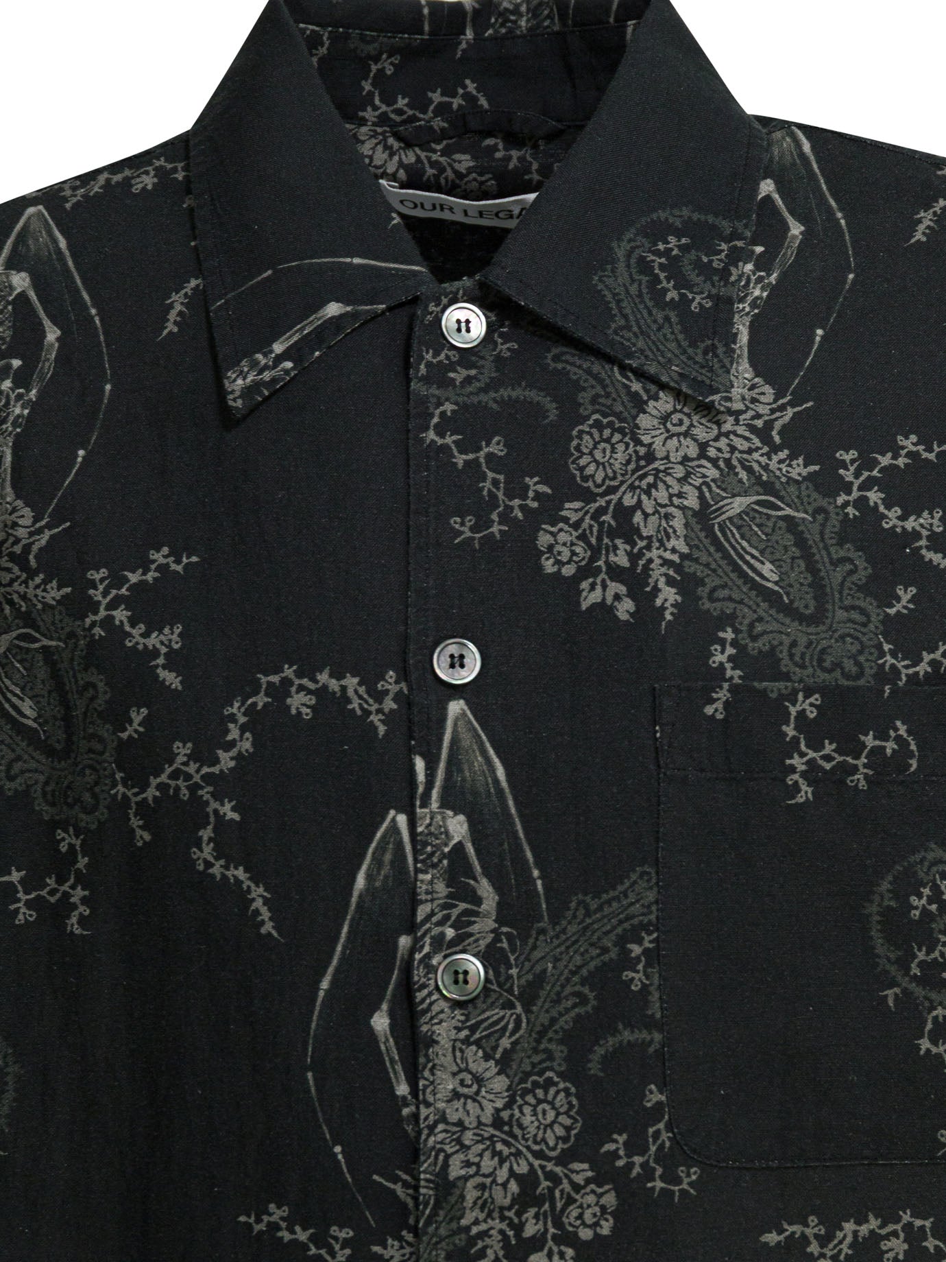 Our Legacy Death Paisley Print Shirt
