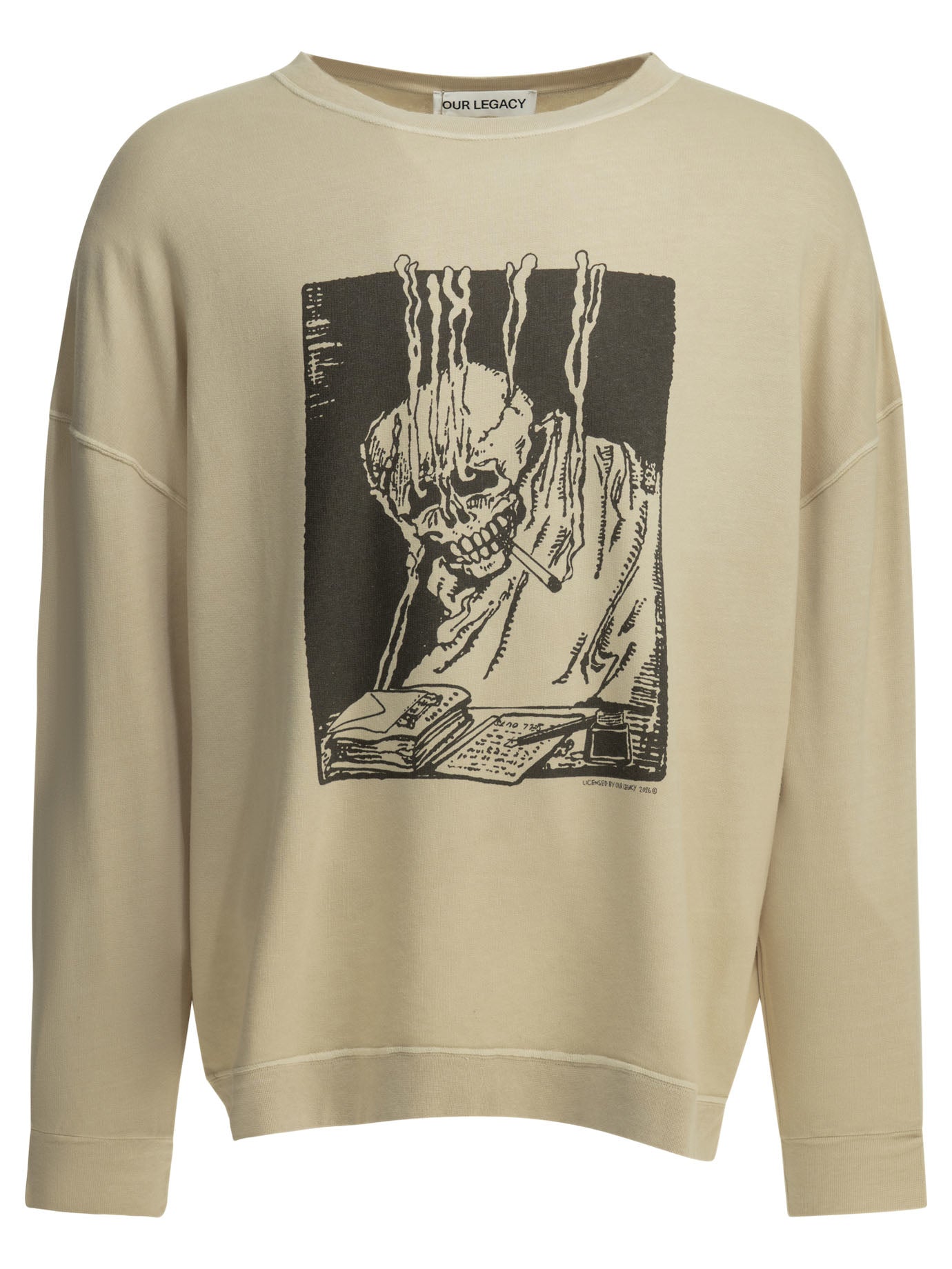 Our Legacy Angry Fan Mail Crewneck Sweatshirt