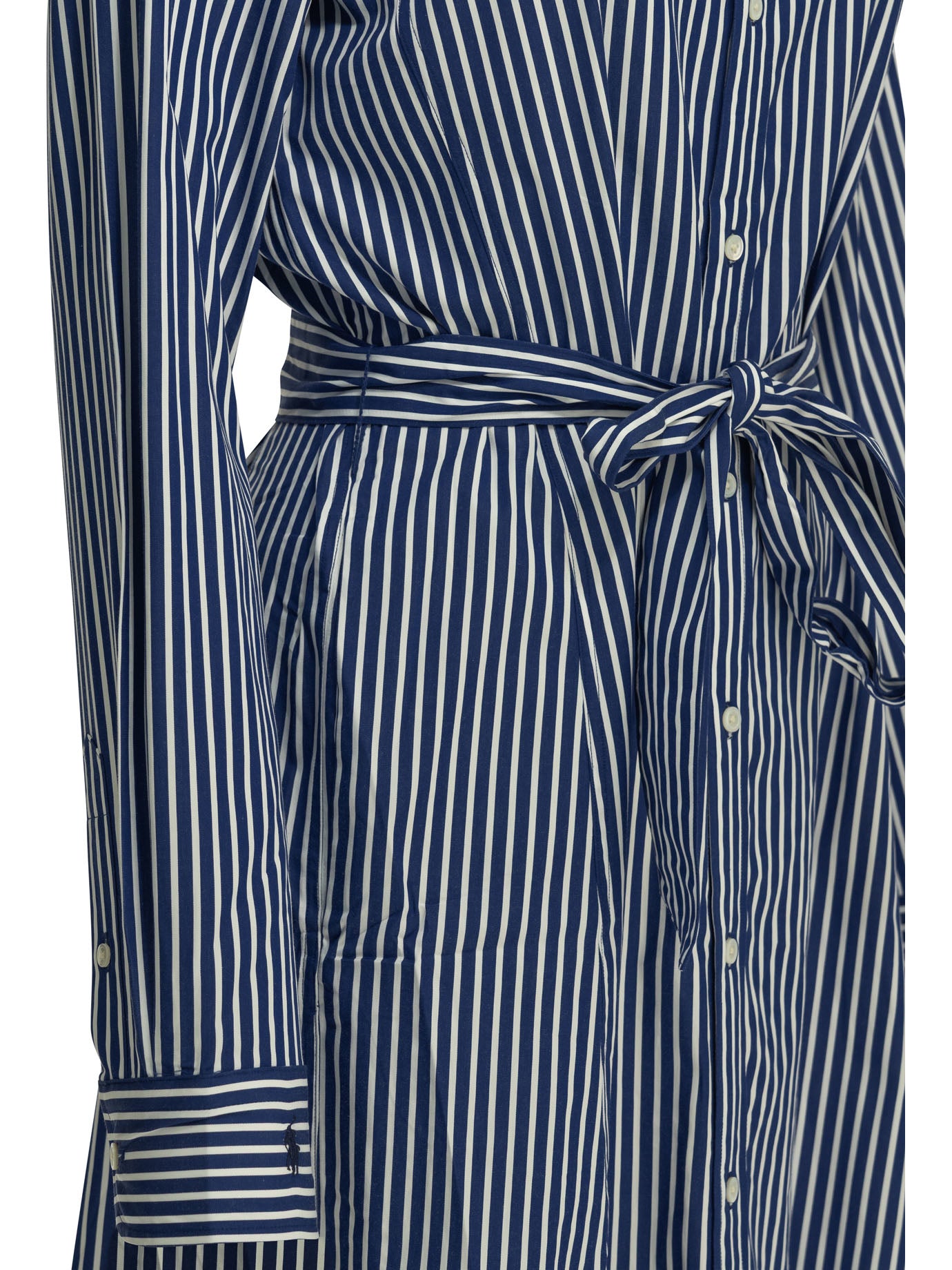 Polo Ralph Lauren Chemisier Midi Dress With Logo
