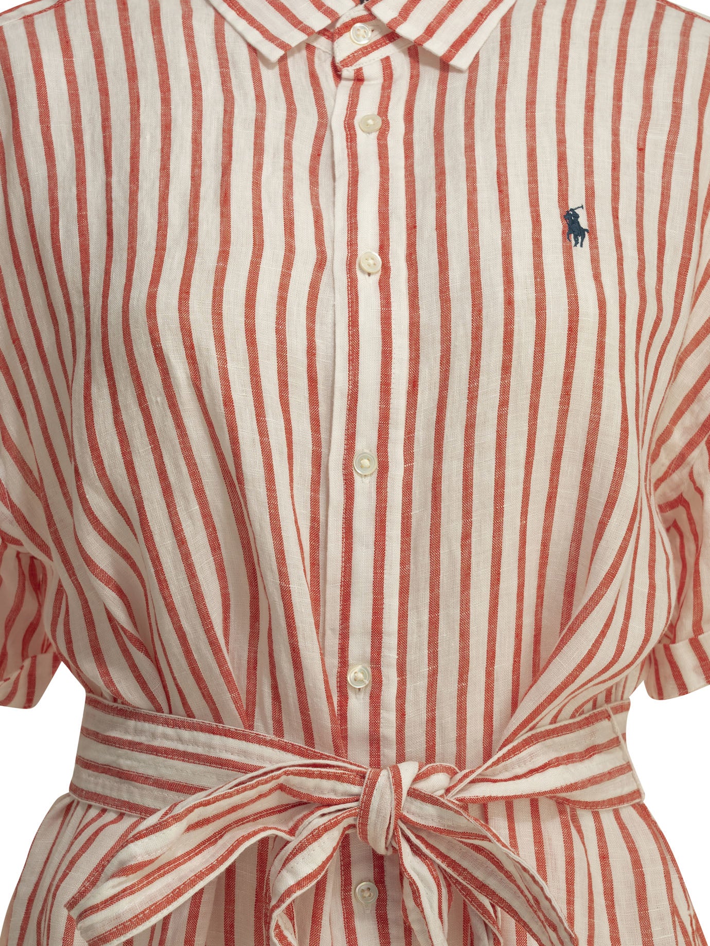 Polo Ralph Lauren Long Shirt Dress With Logo