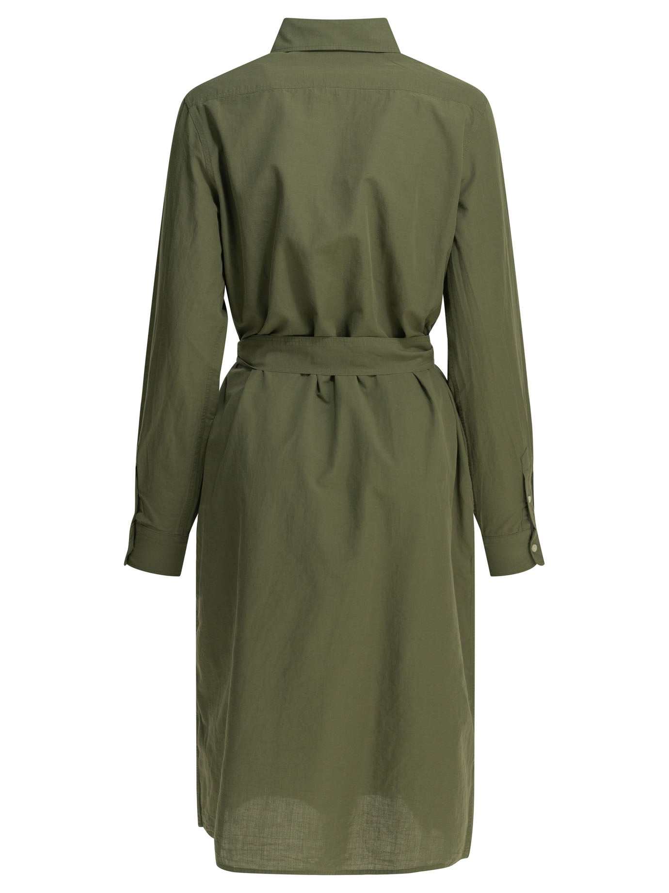 Polo Ralph Lauren Chemisier Midi Dress With Logo