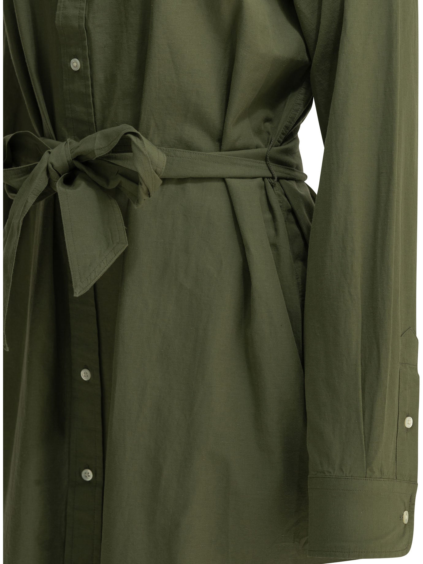 Polo Ralph Lauren Chemisier Midi Dress With Logo