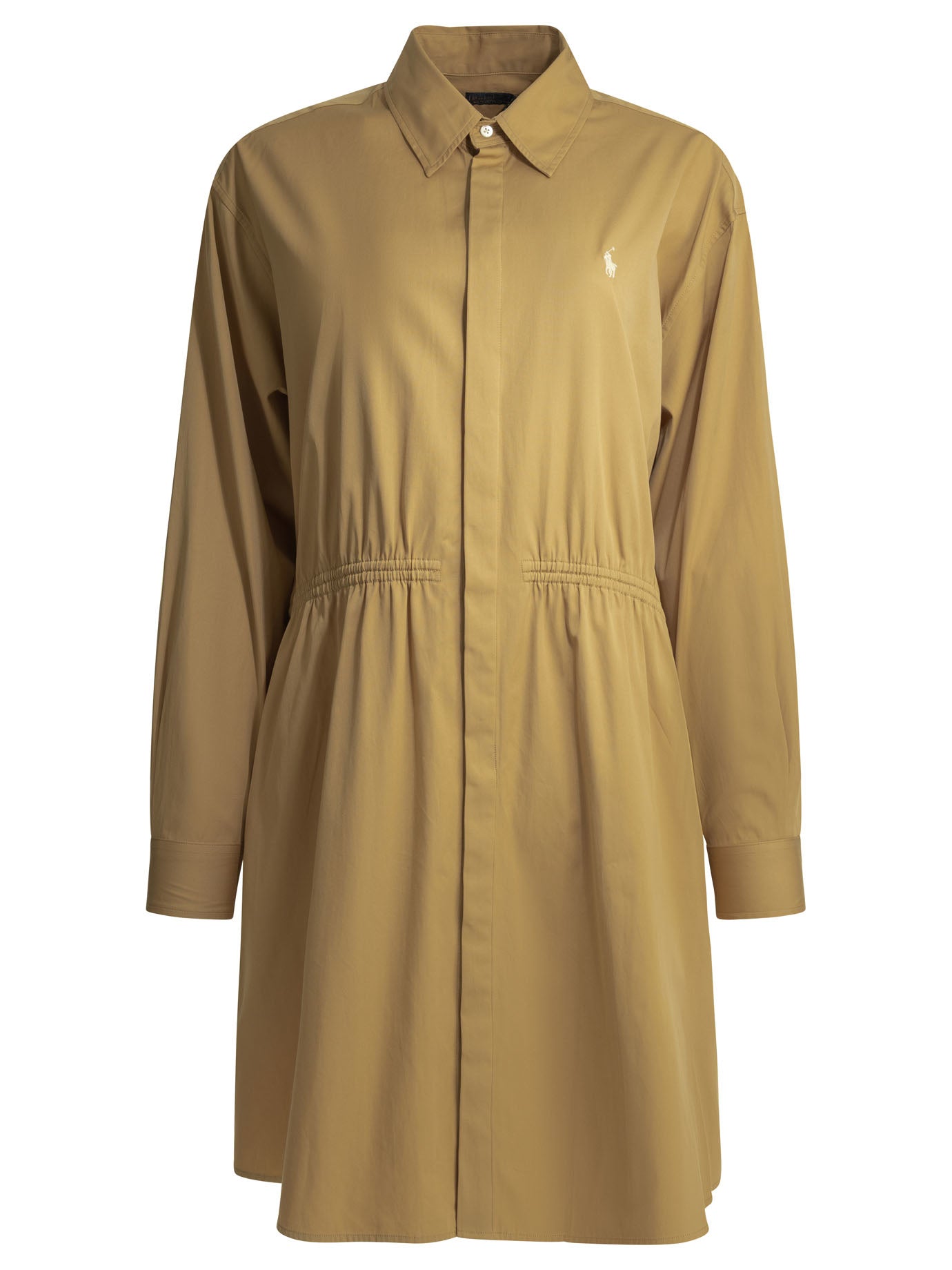 Polo Ralph Lauren Cotton Midi Dress With Logo