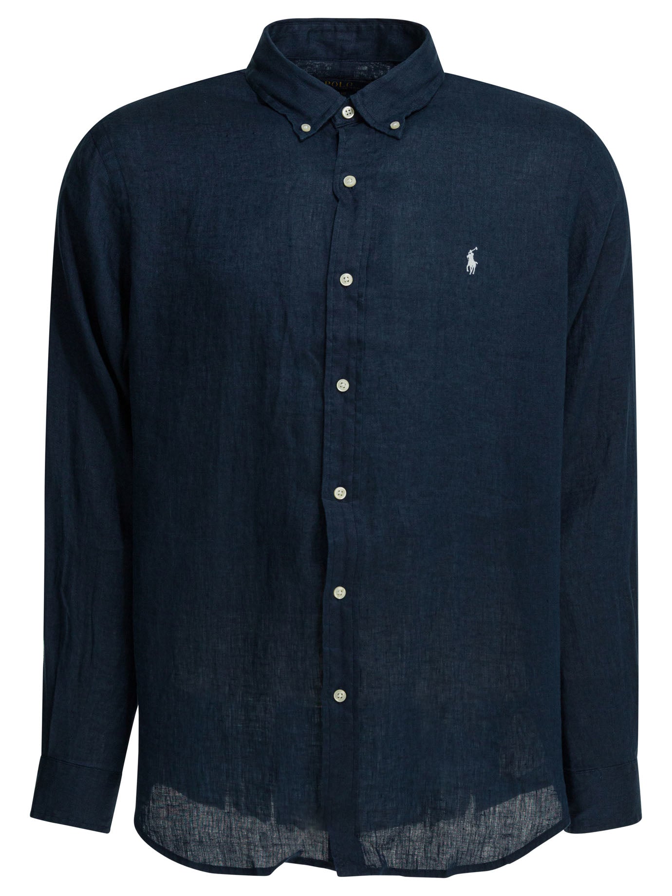 Polo Ralph Lauren Linen Shirt With Logo