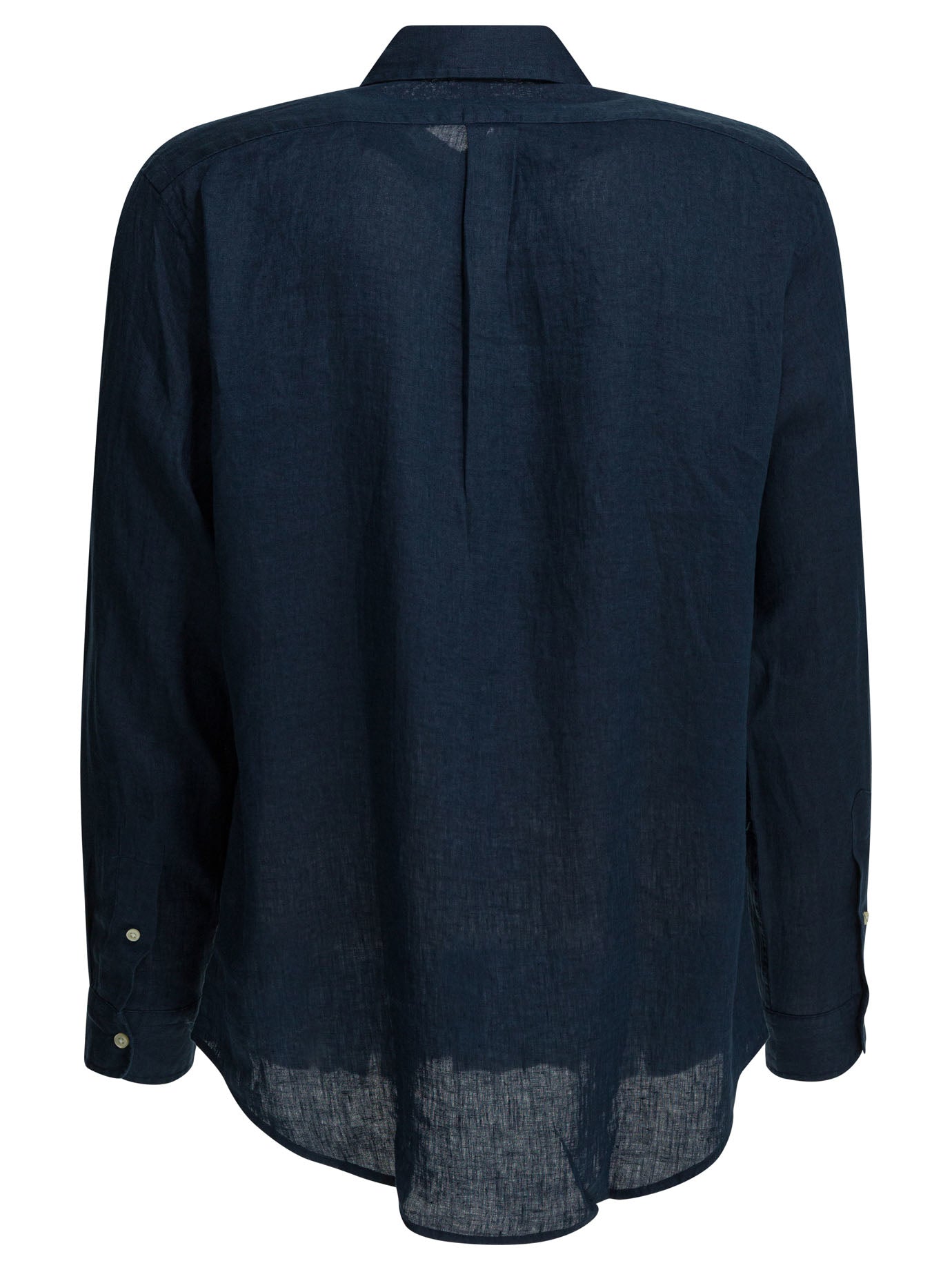 Polo Ralph Lauren Linen Shirt With Logo