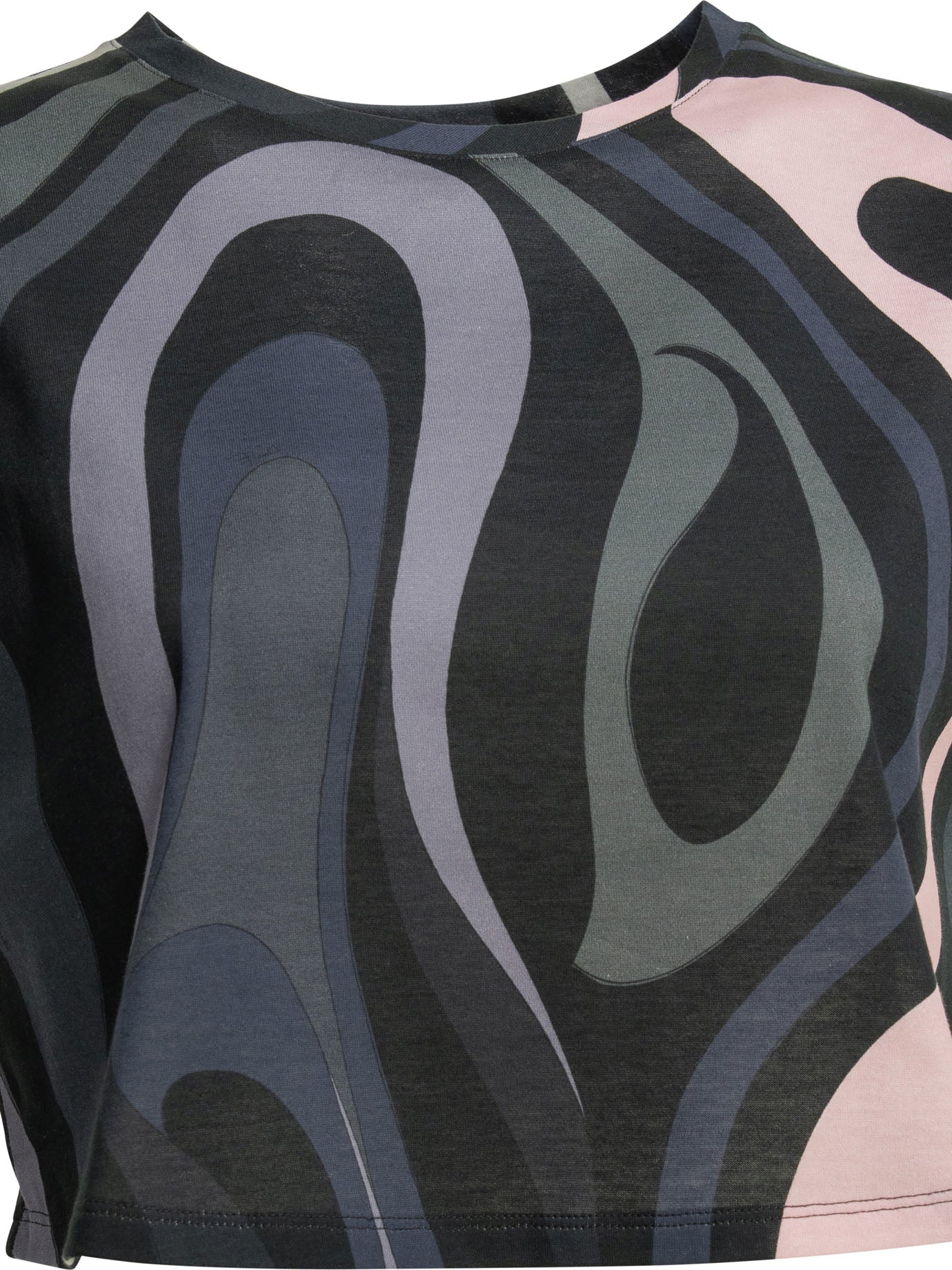 Pucci Marmo Cropped Top