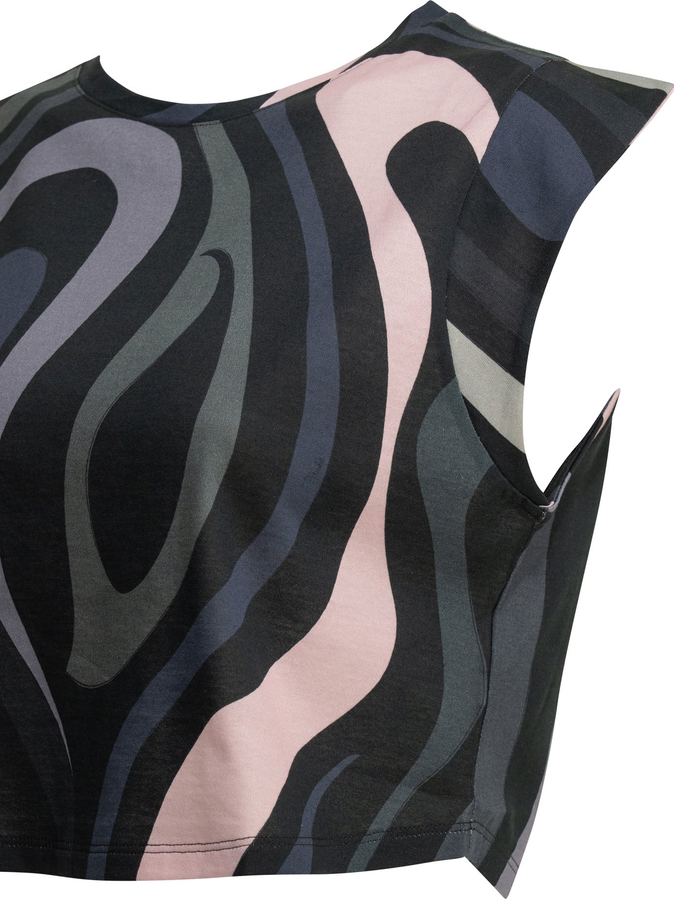 Pucci Marmo Cropped Top