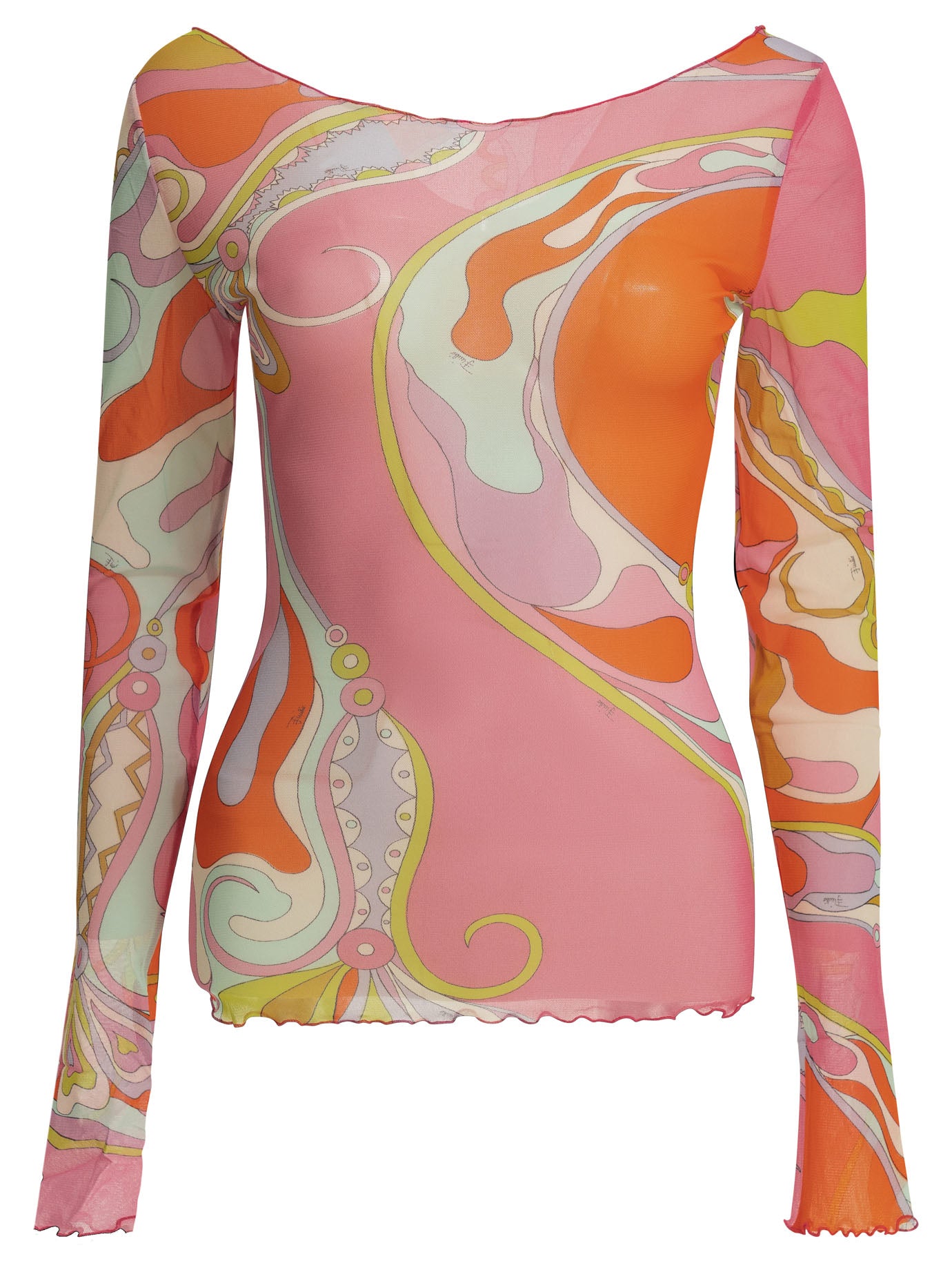 Pucci Orchidee Fitted Top