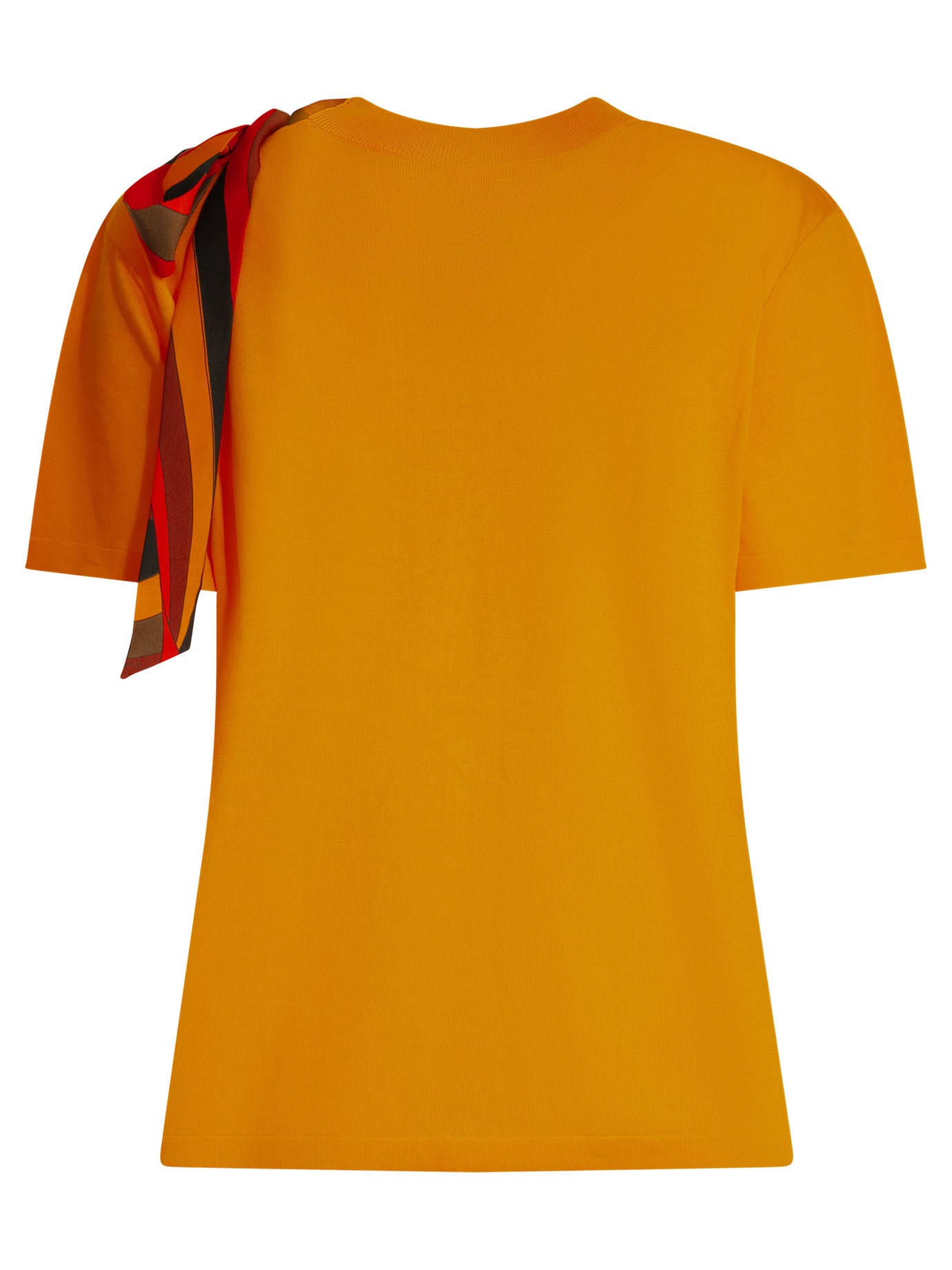 Pucci Knitted Crew Neck T-Shirt