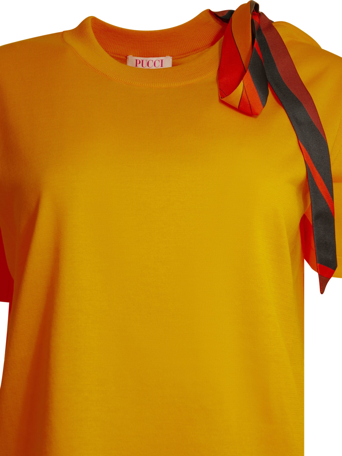 Pucci Knitted Crew Neck T-Shirt