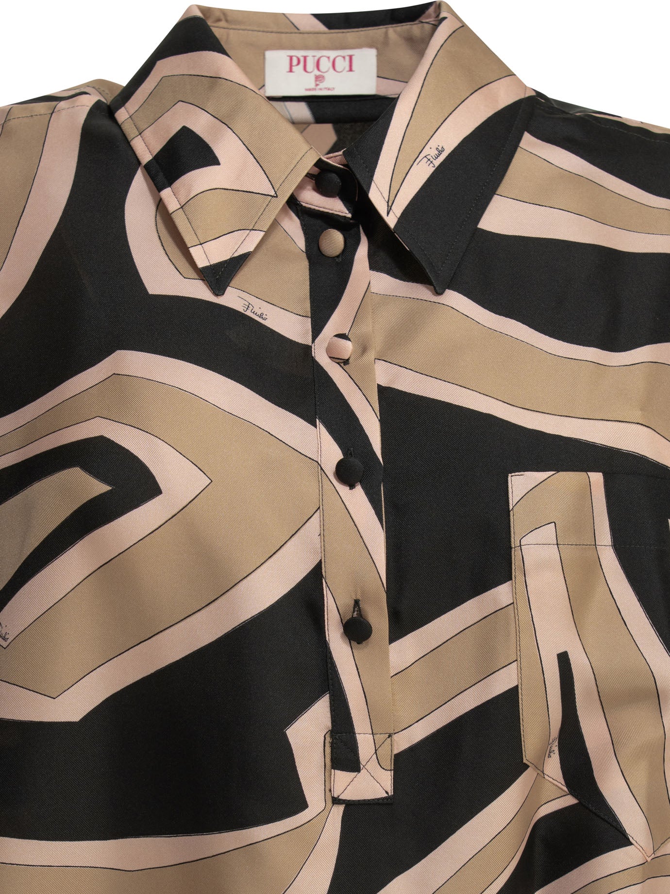 Pucci Labirinto Short Kaftan Dress