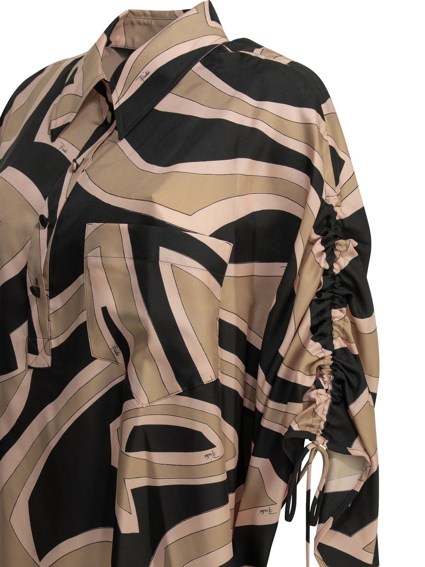 Pucci Labirinto Short Kaftan Dress