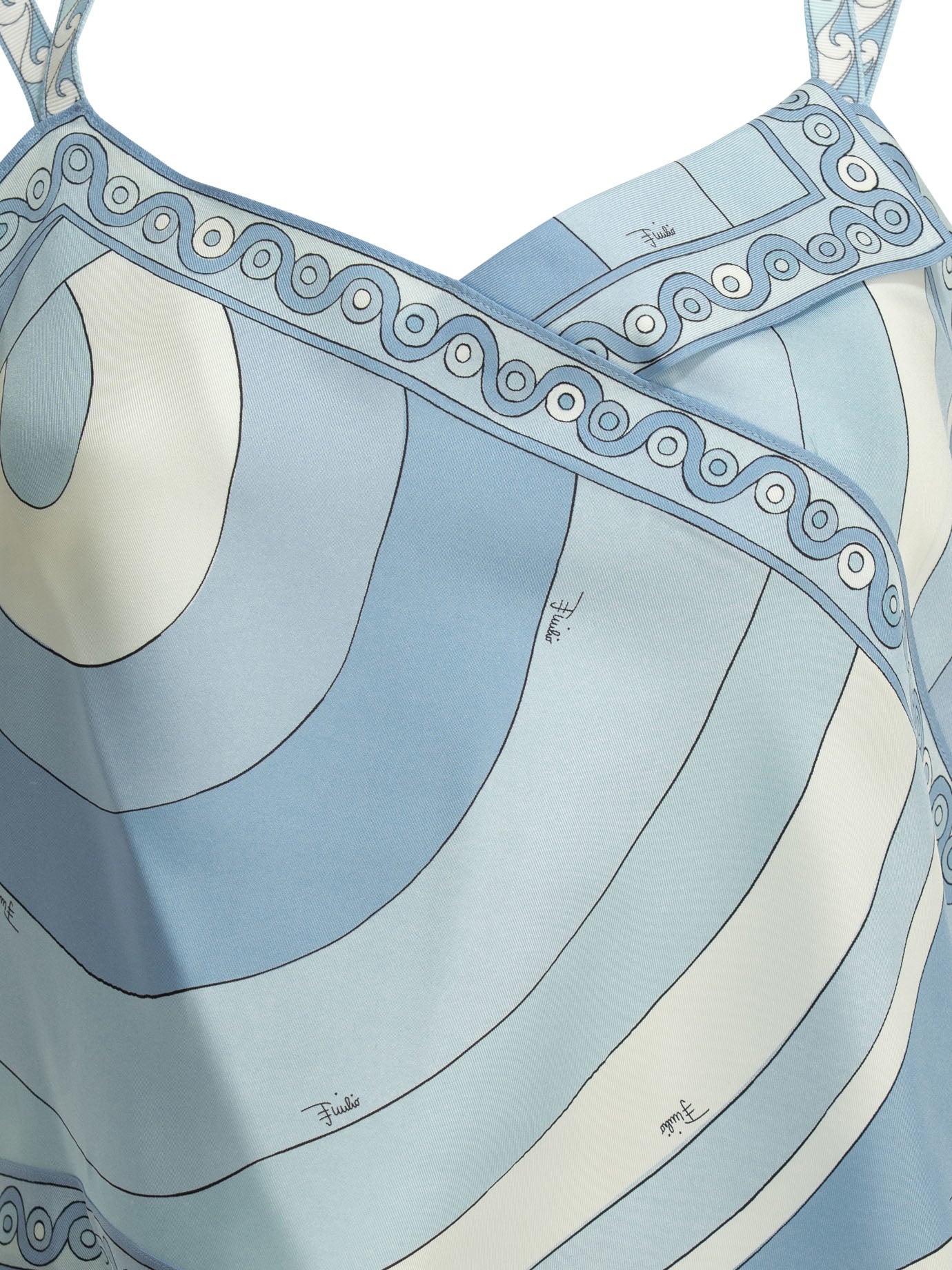 Pucci Iride Asymmetrical Top