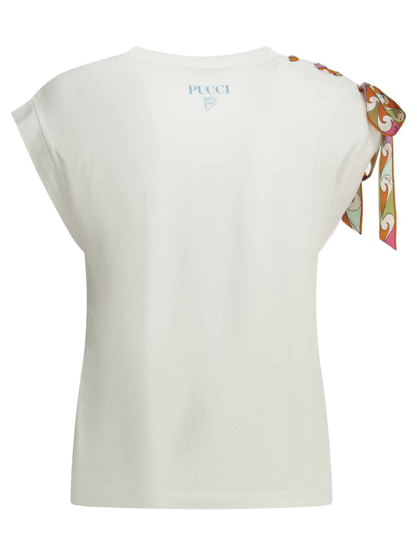 Pucci Crew-Neck T-Shirt With Printed Detail