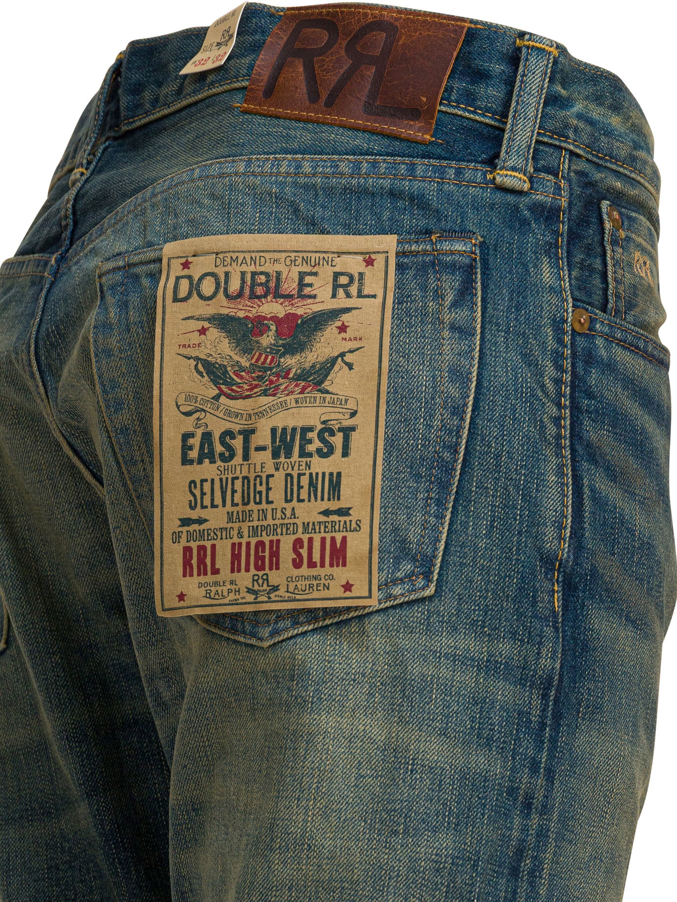 RRL by Ralph Lauren Straight-Leg Jeans