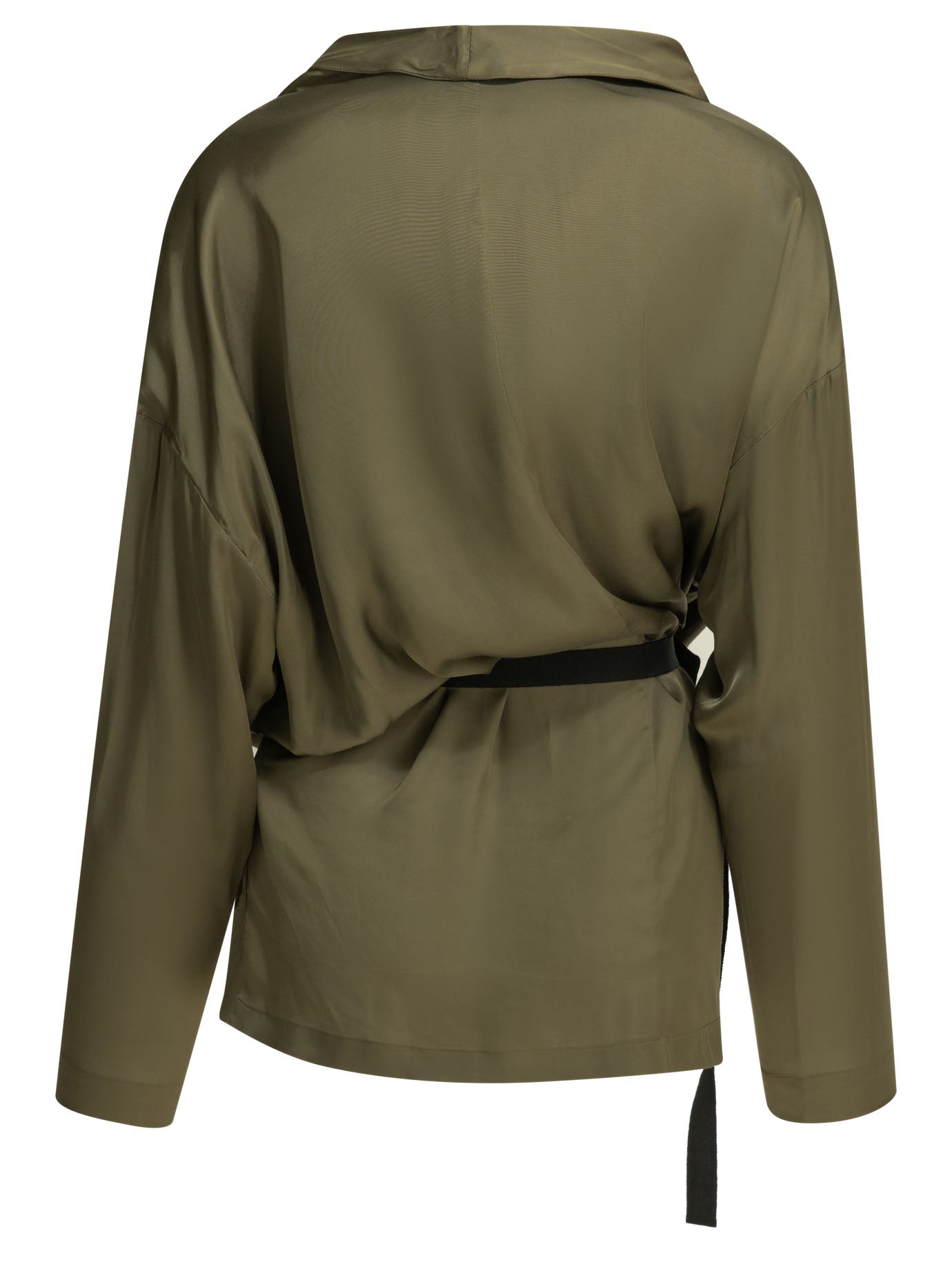 Sa Su Phi Viscose Draped Shirt