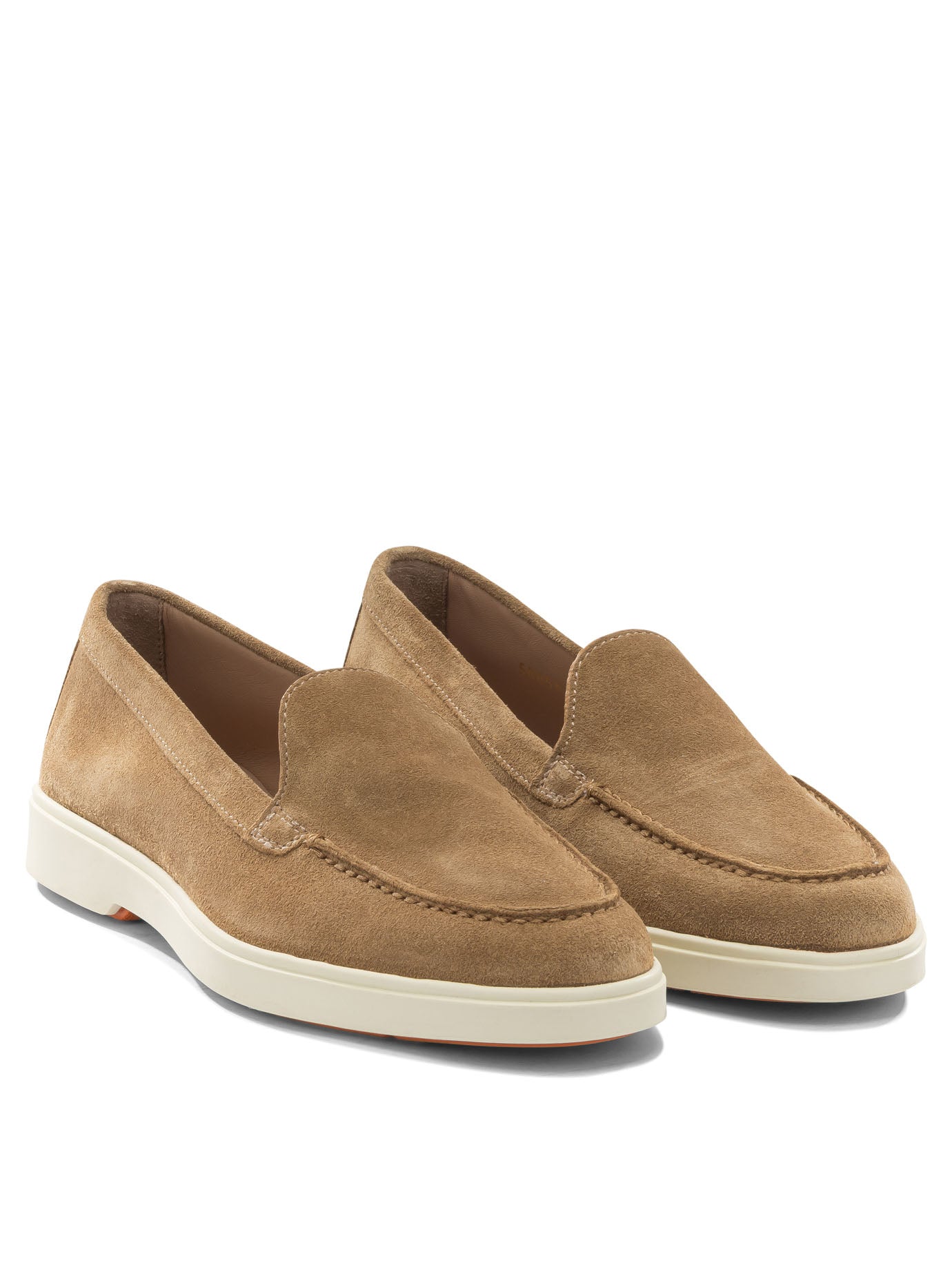 Santoni Suede Loafers