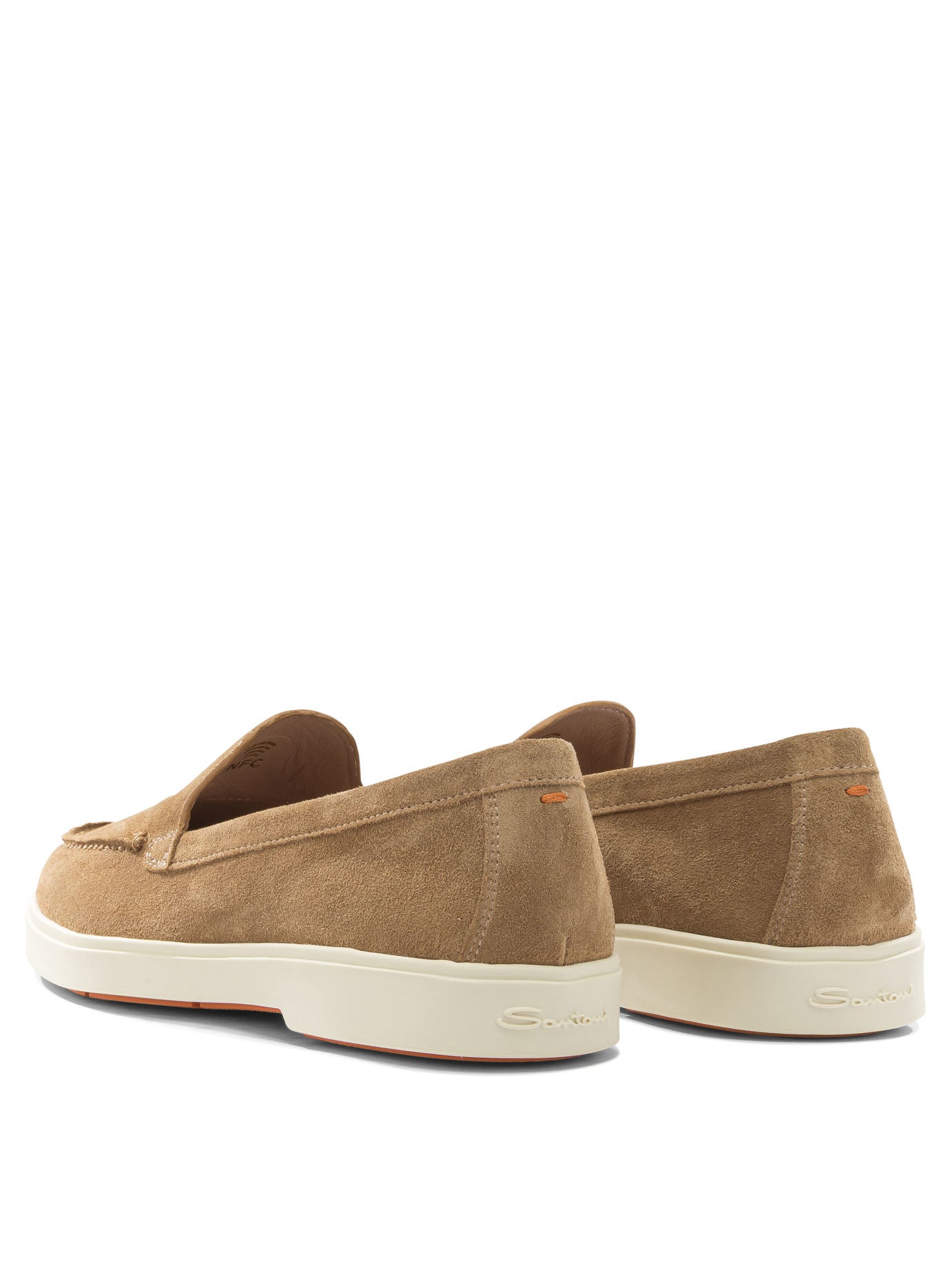 Santoni Suede Loafers