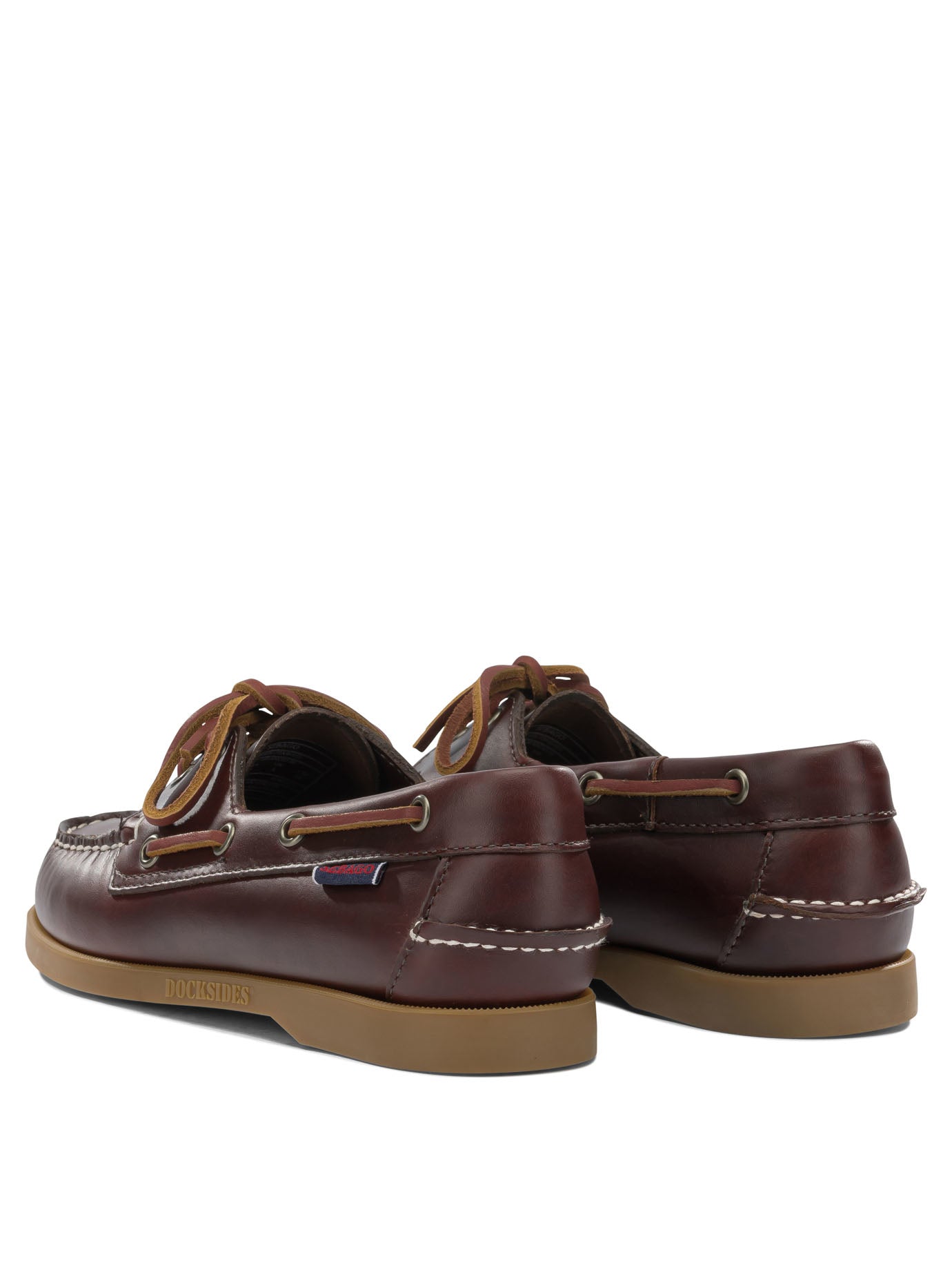 Sebago Docksides Portland Waxed Lace-Up Loafers