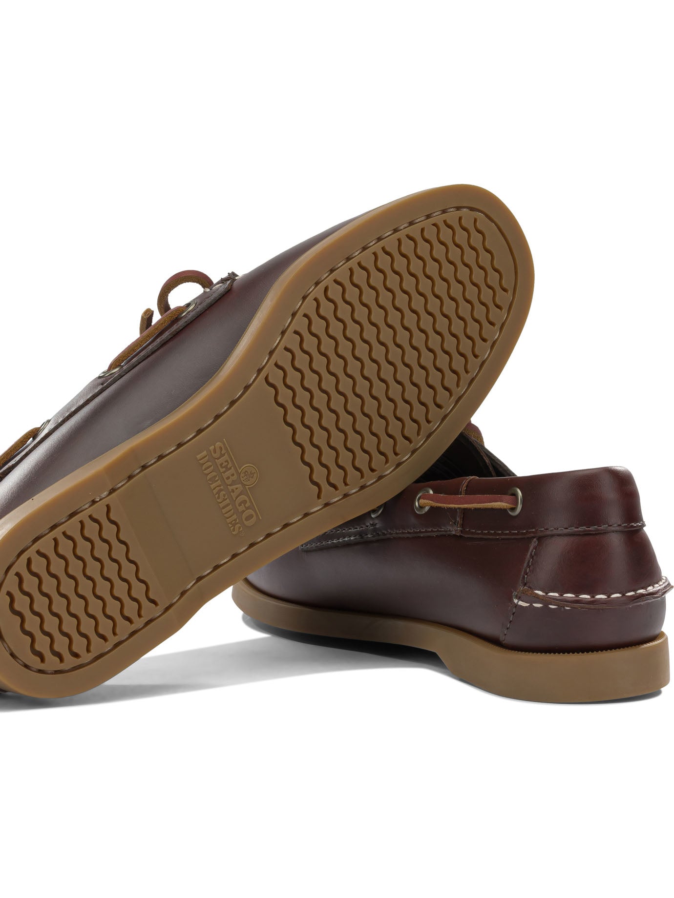 Sebago Docksides Portland Waxed Lace-Up Loafers