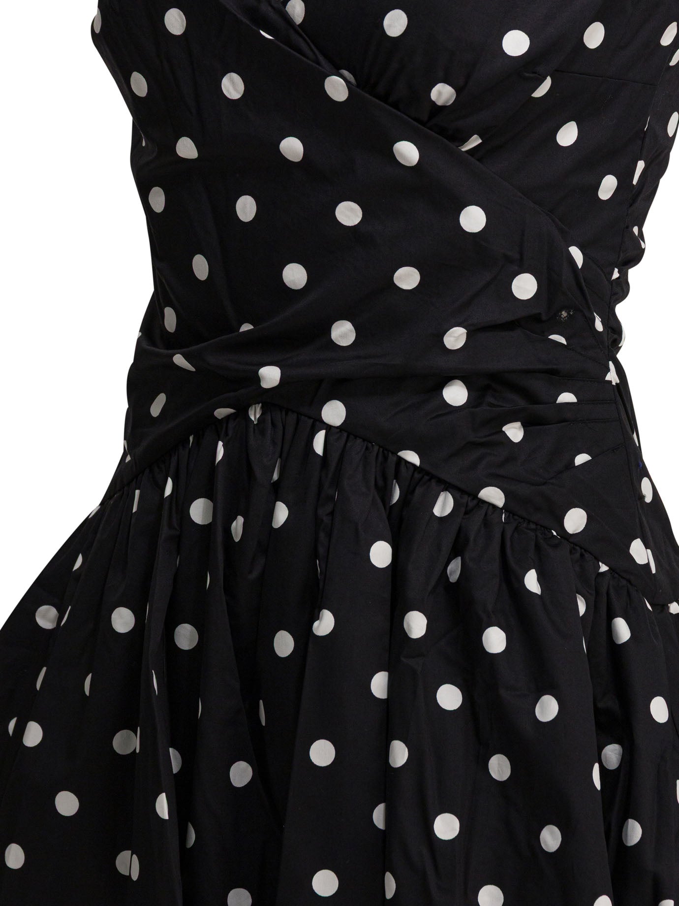 Self-portrait Polka Dot Flared Dress