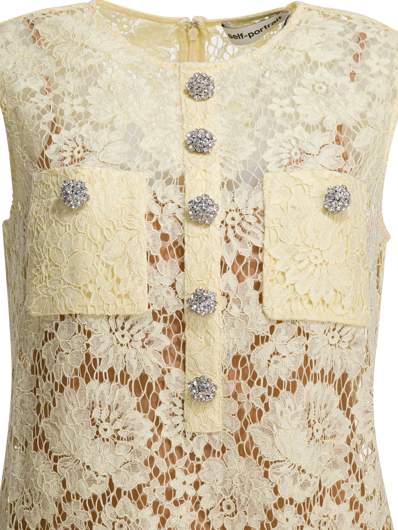 Self-portrait Lace Sheath Dress