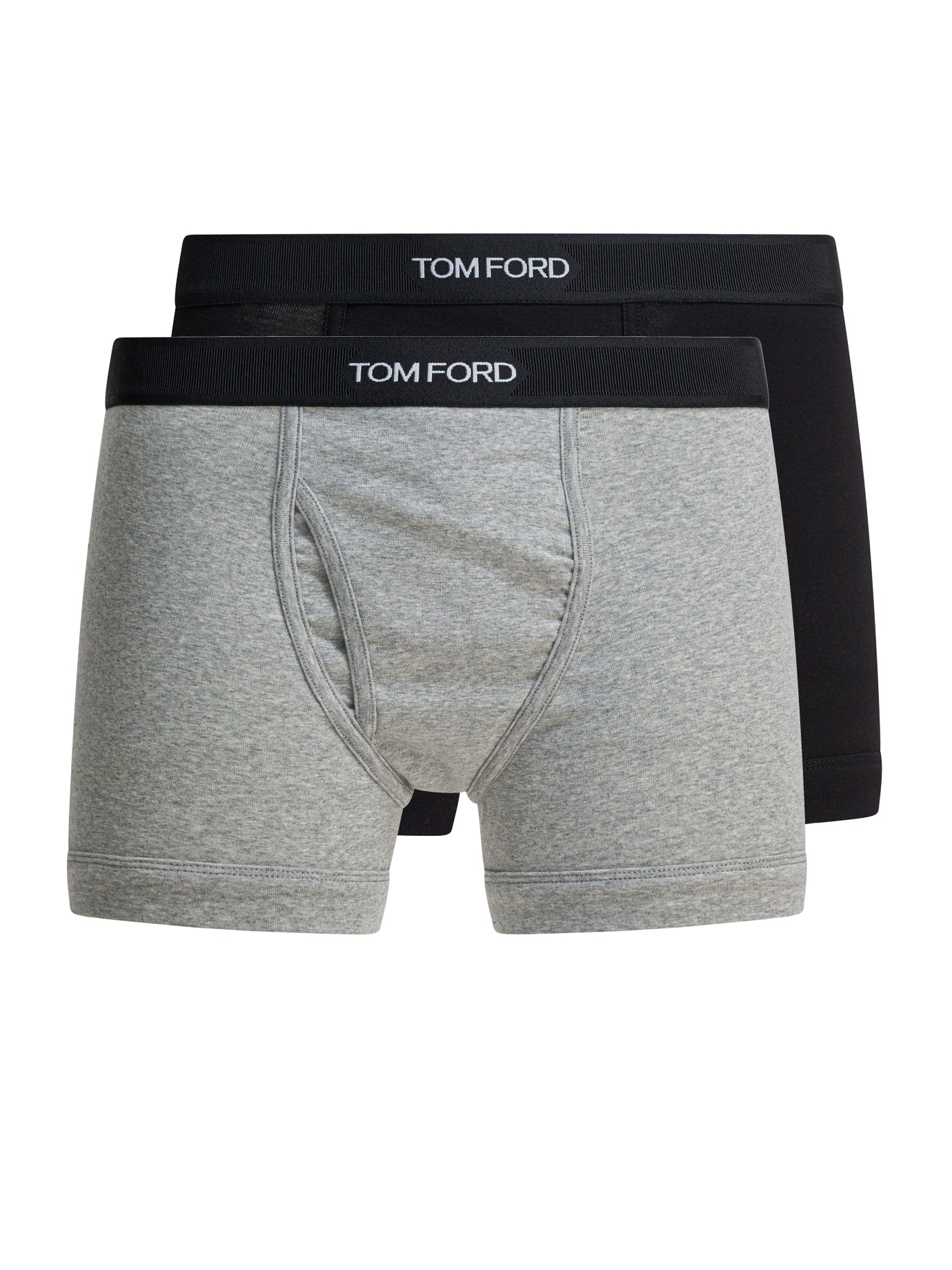 Tom Ford Cotton Boxer Shorts With Logo
