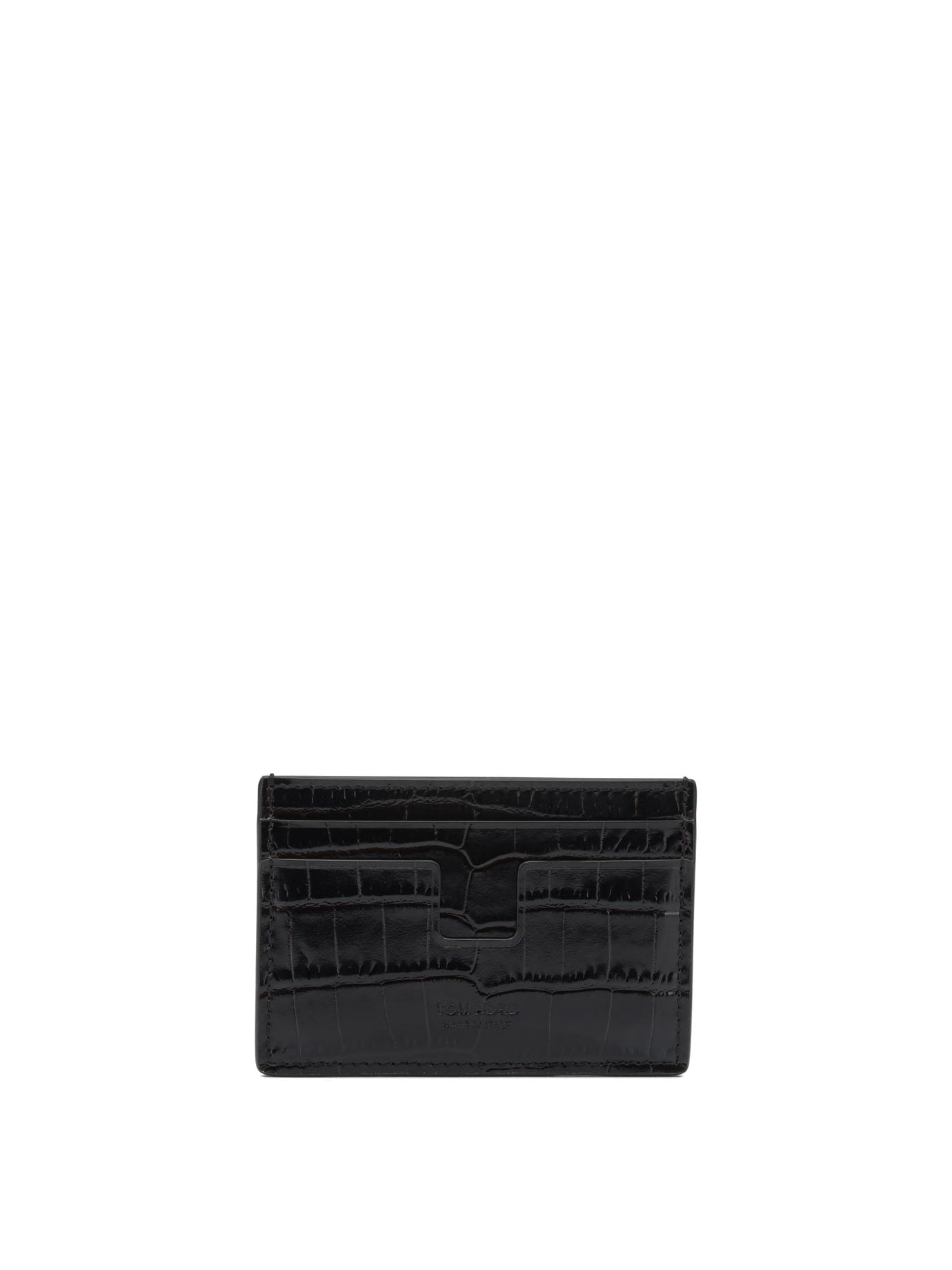 Tom Ford Crocodile Effect Card Holder