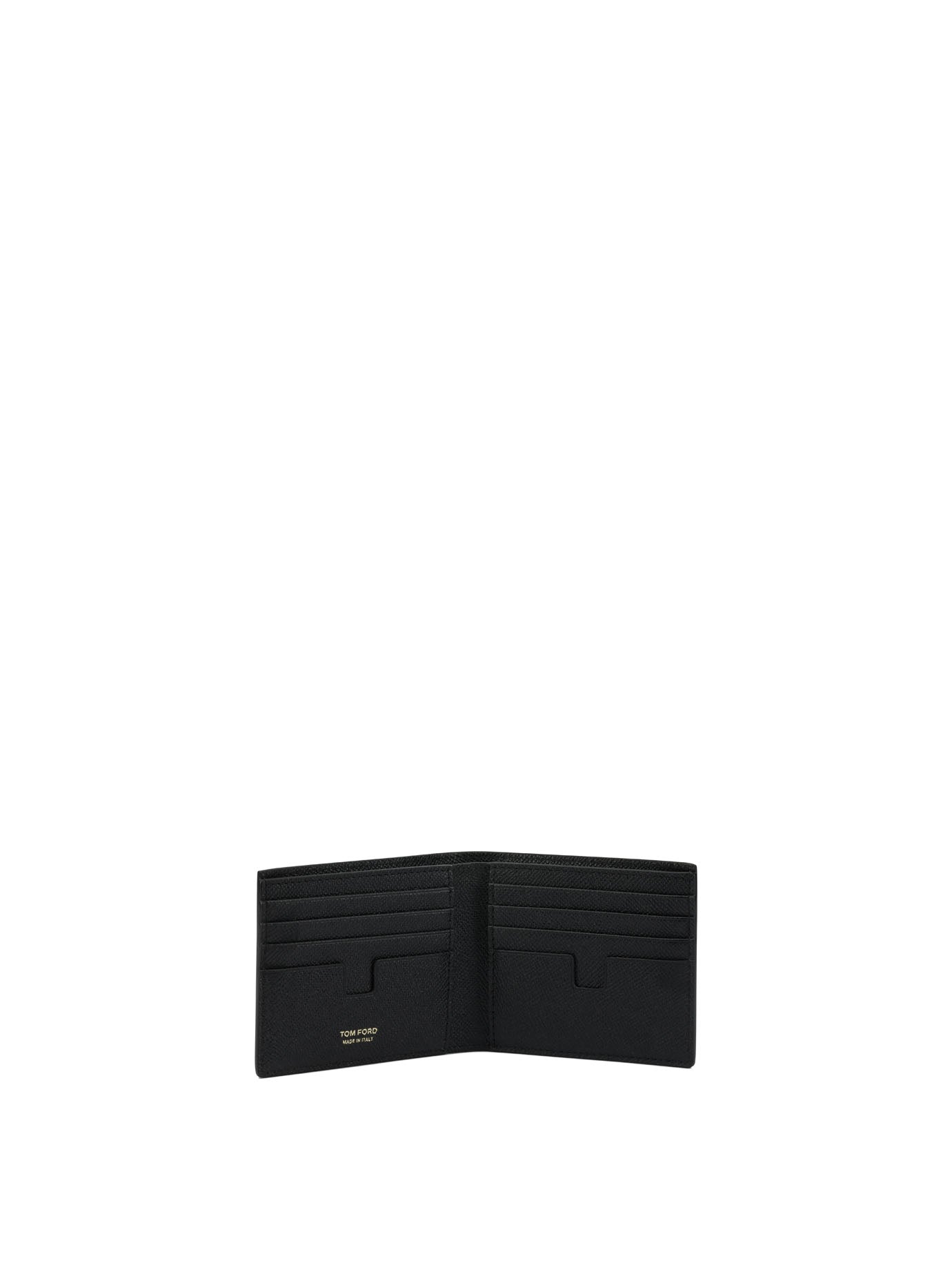 Tom Ford Small Grain Leather Bifold Wallet