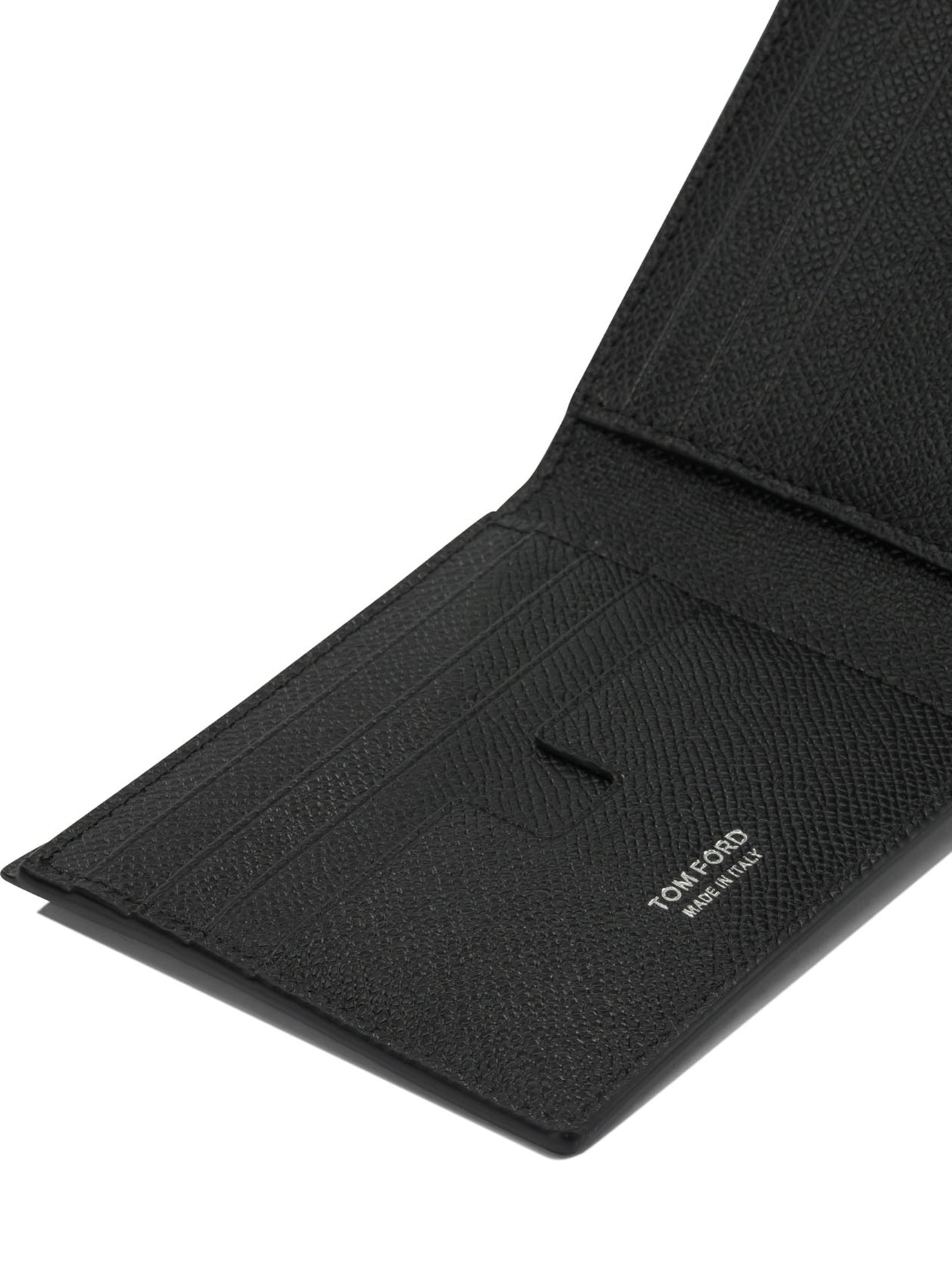 Tom Ford Small Grain Leather Bifold Wallet